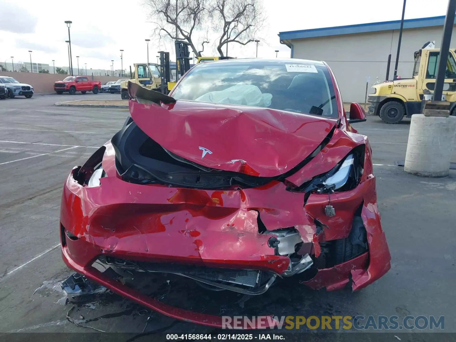 13 Фотография поврежденного автомобиля 7SAYGDEE5SF283772 TESLA MODEL Y 2025