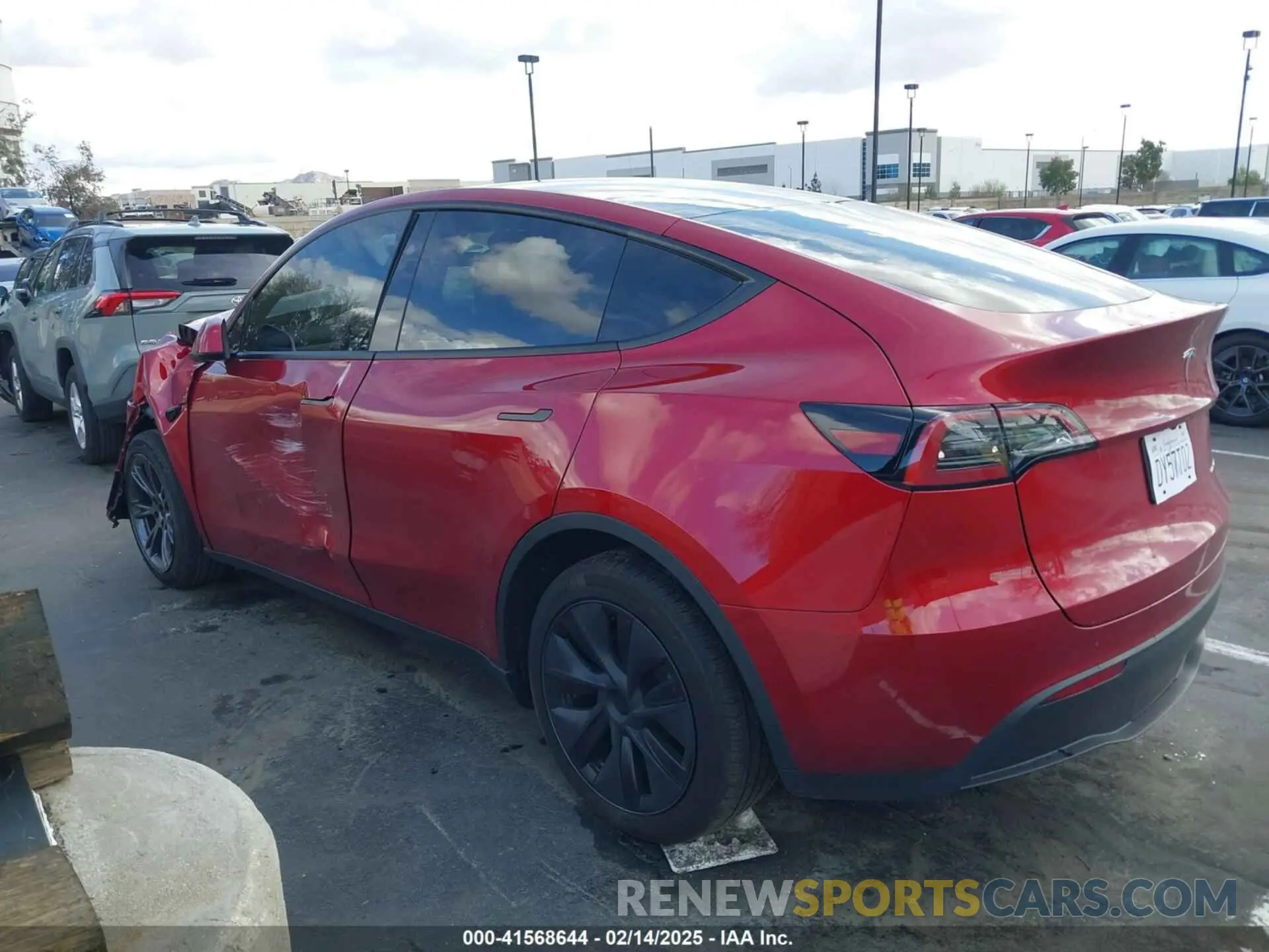 15 Фотография поврежденного автомобиля 7SAYGDEE5SF283772 TESLA MODEL Y 2025