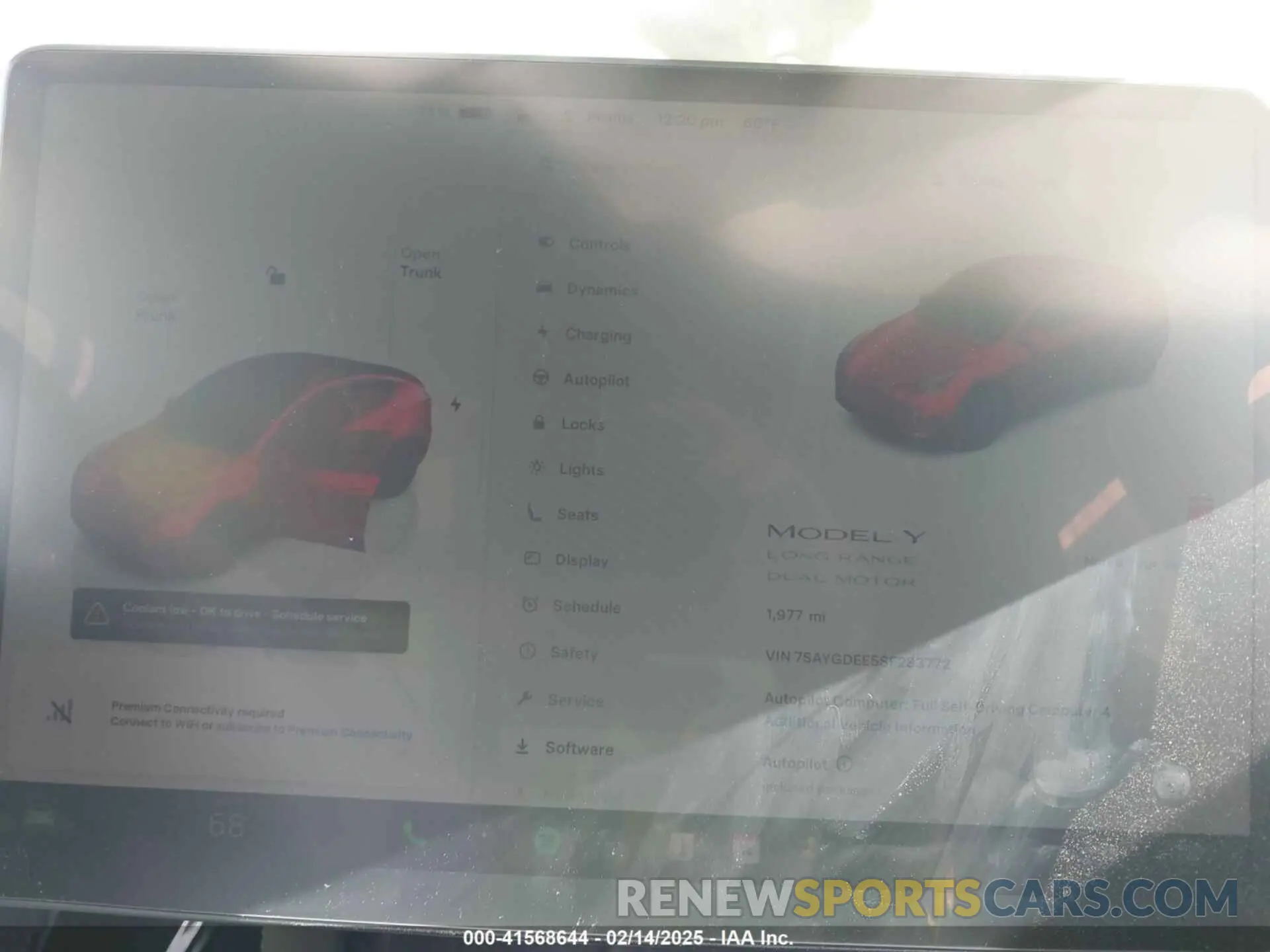 19 Фотография поврежденного автомобиля 7SAYGDEE5SF283772 TESLA MODEL Y 2025