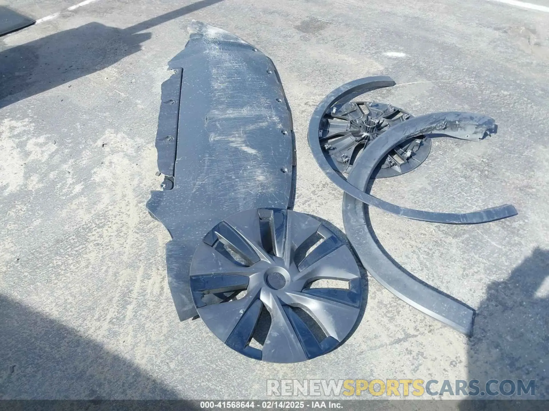20 Фотография поврежденного автомобиля 7SAYGDEE5SF283772 TESLA MODEL Y 2025