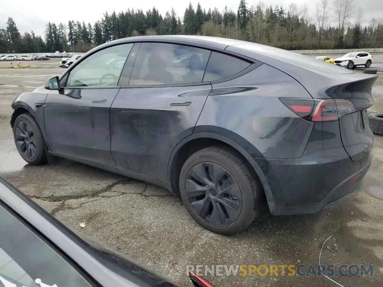 2 Photograph of a damaged car 7SAYGDEE5SF296652 TESLA MODEL Y 2025