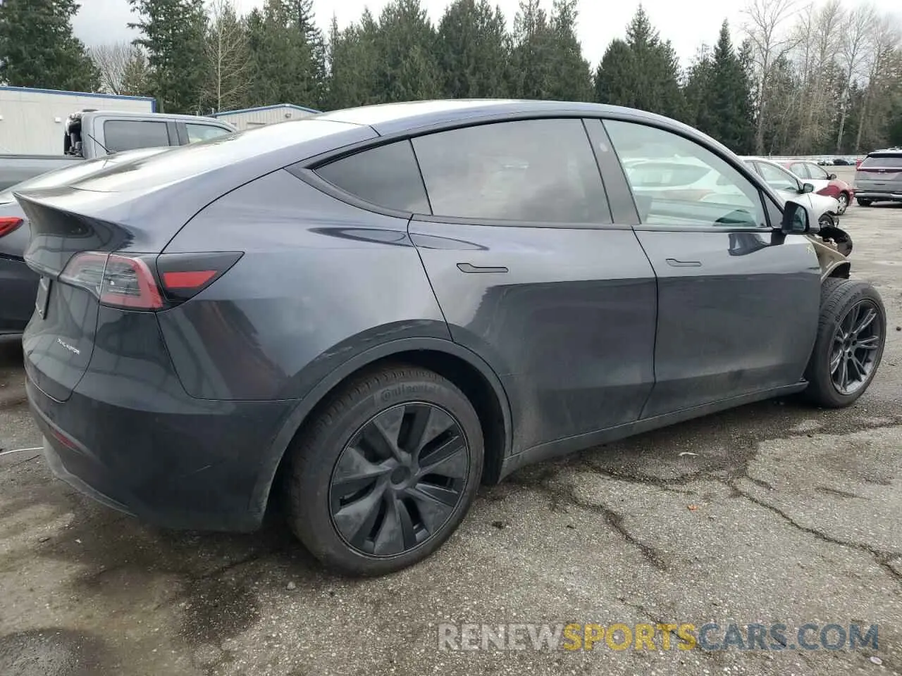3 Photograph of a damaged car 7SAYGDEE5SF296652 TESLA MODEL Y 2025