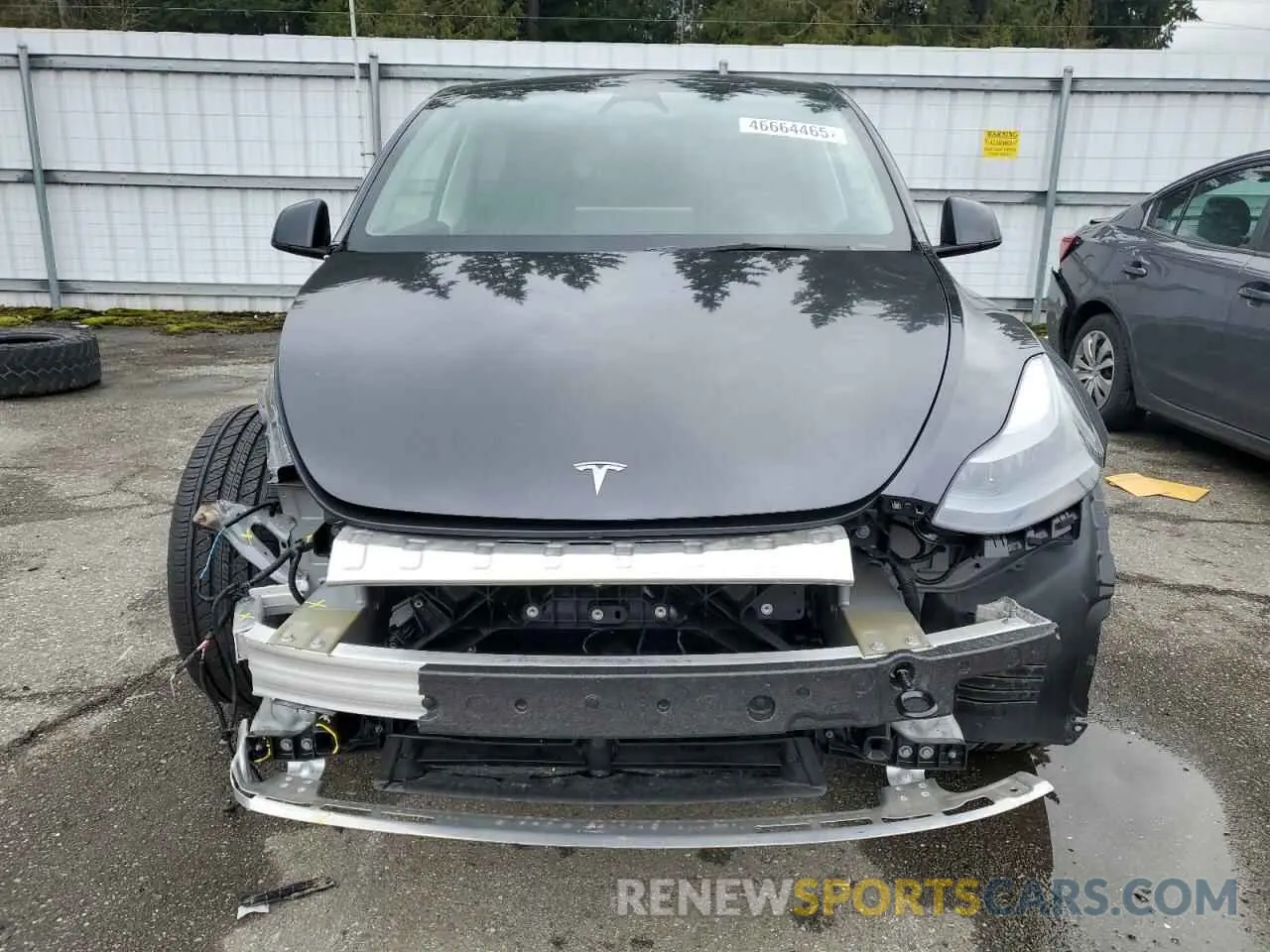5 Photograph of a damaged car 7SAYGDEE5SF296652 TESLA MODEL Y 2025