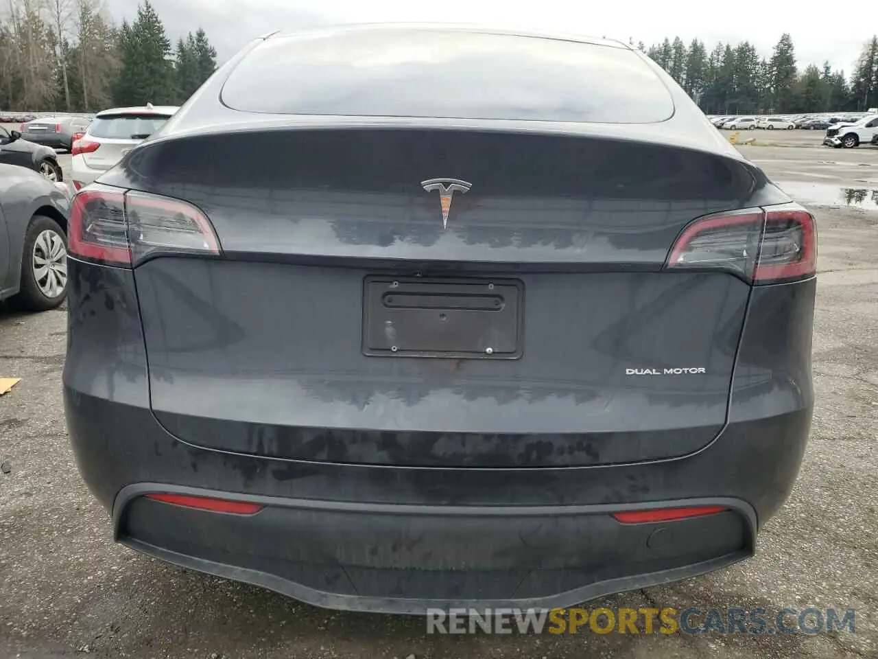 6 Photograph of a damaged car 7SAYGDEE5SF296652 TESLA MODEL Y 2025