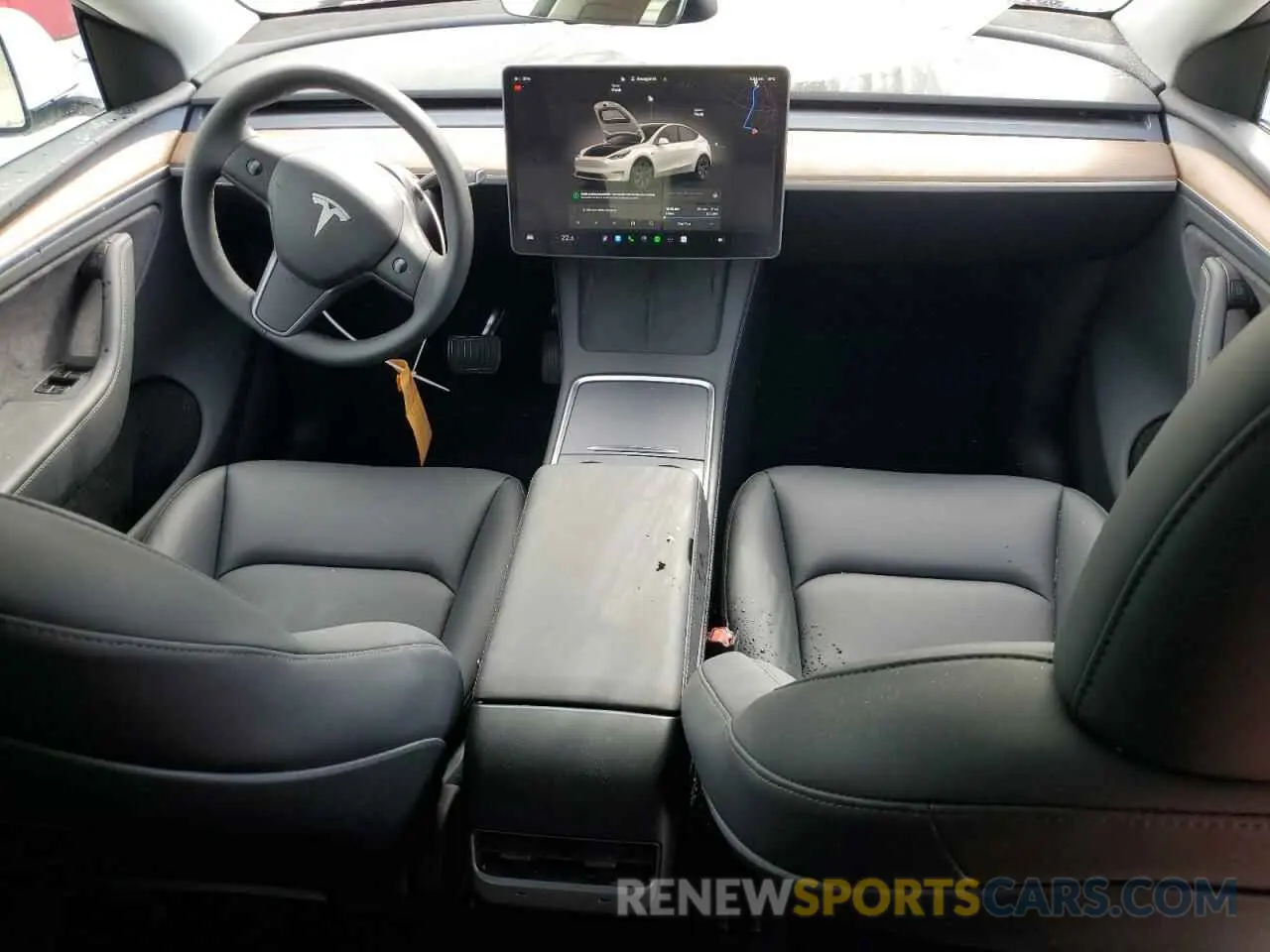 8 Photograph of a damaged car 7SAYGDEE6SA340655 TESLA MODEL Y 2025