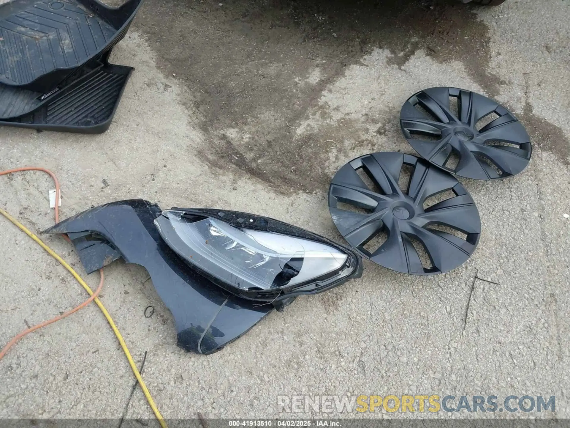 11 Фотография поврежденного автомобиля 7SAYGDEE7SF287094 TESLA MODEL Y 2025