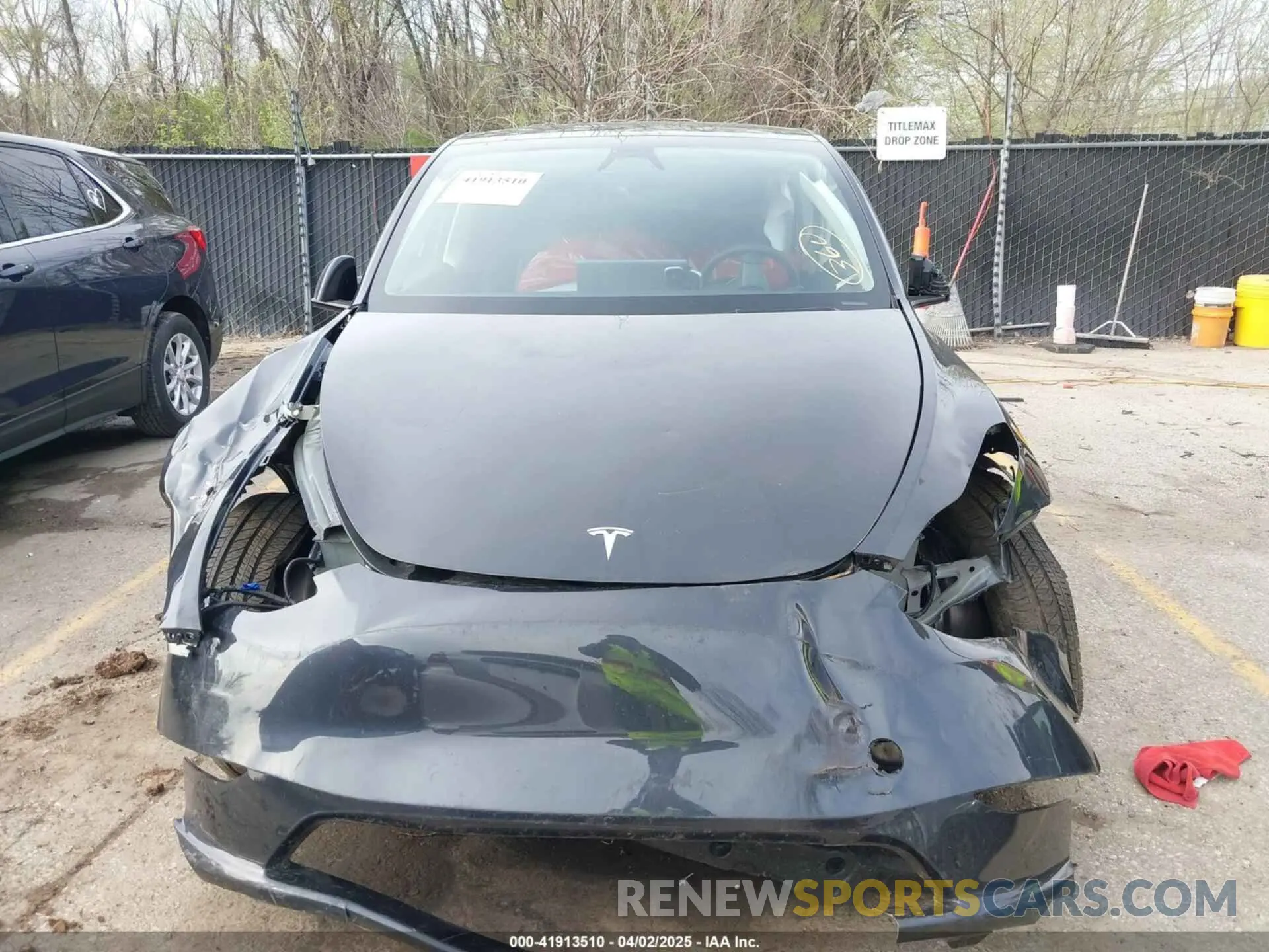12 Фотография поврежденного автомобиля 7SAYGDEE7SF287094 TESLA MODEL Y 2025