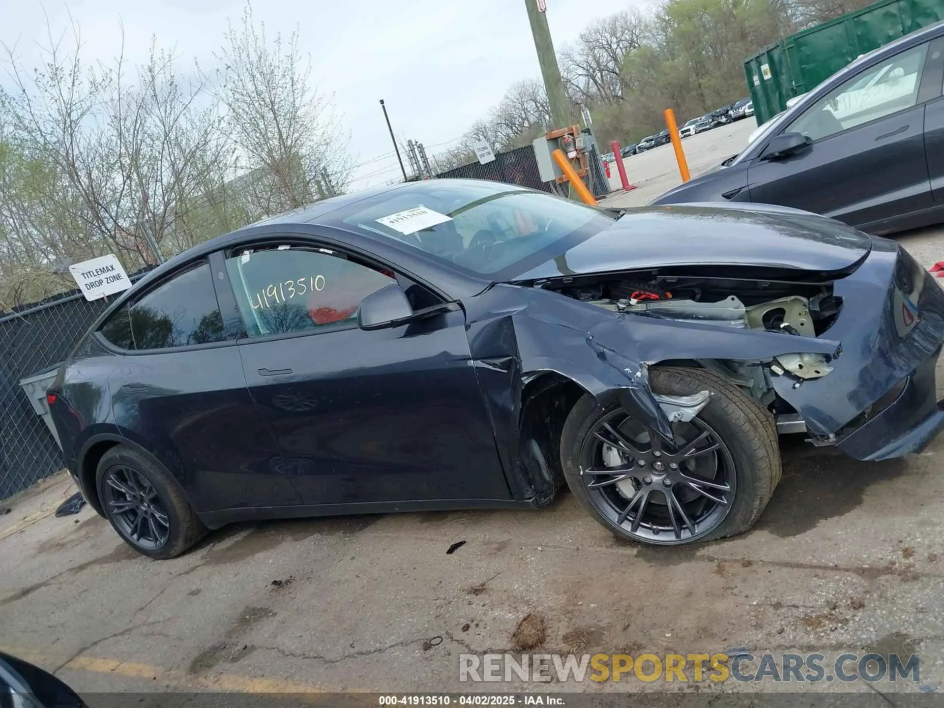 13 Фотография поврежденного автомобиля 7SAYGDEE7SF287094 TESLA MODEL Y 2025