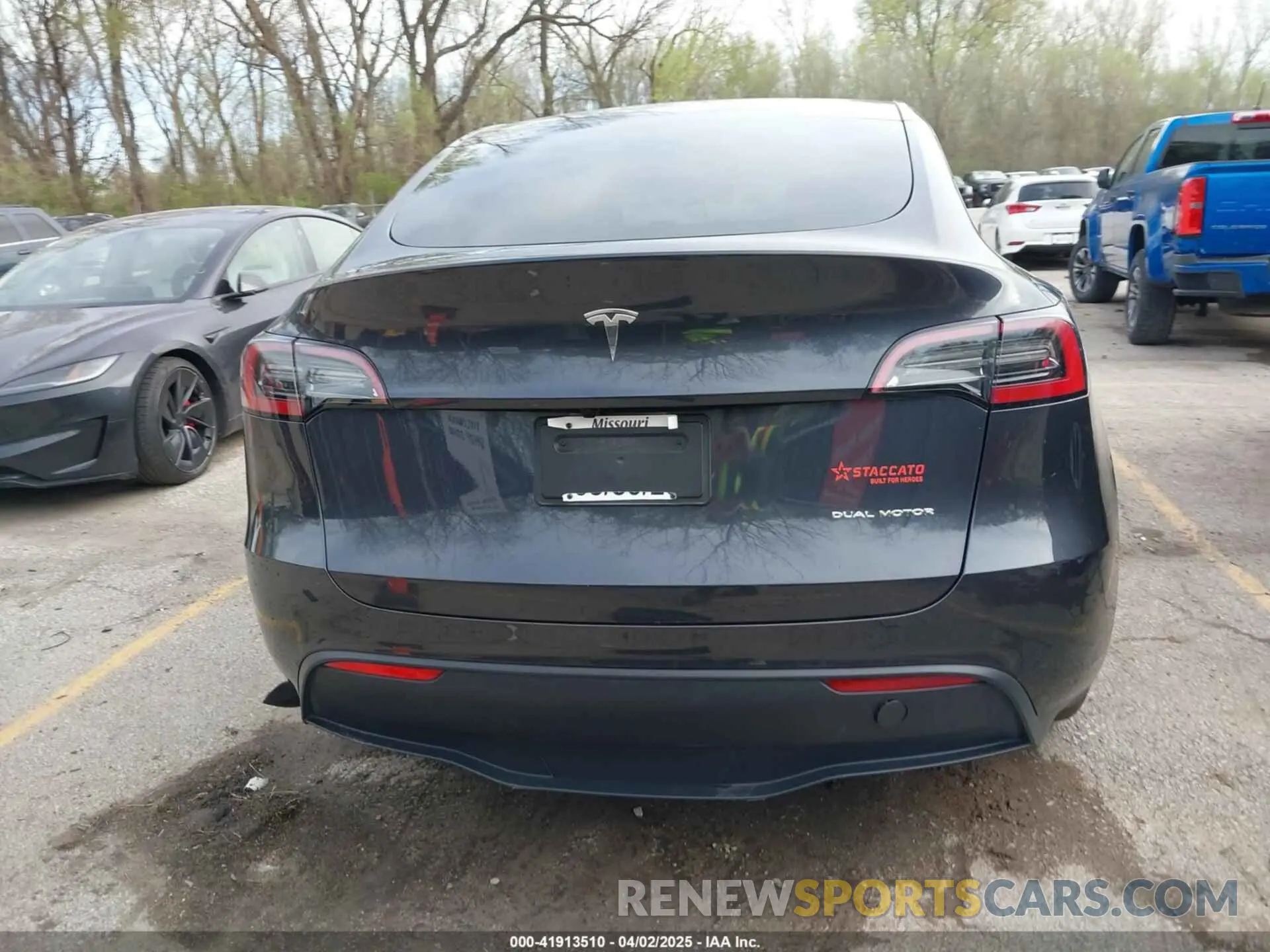 16 Фотография поврежденного автомобиля 7SAYGDEE7SF287094 TESLA MODEL Y 2025
