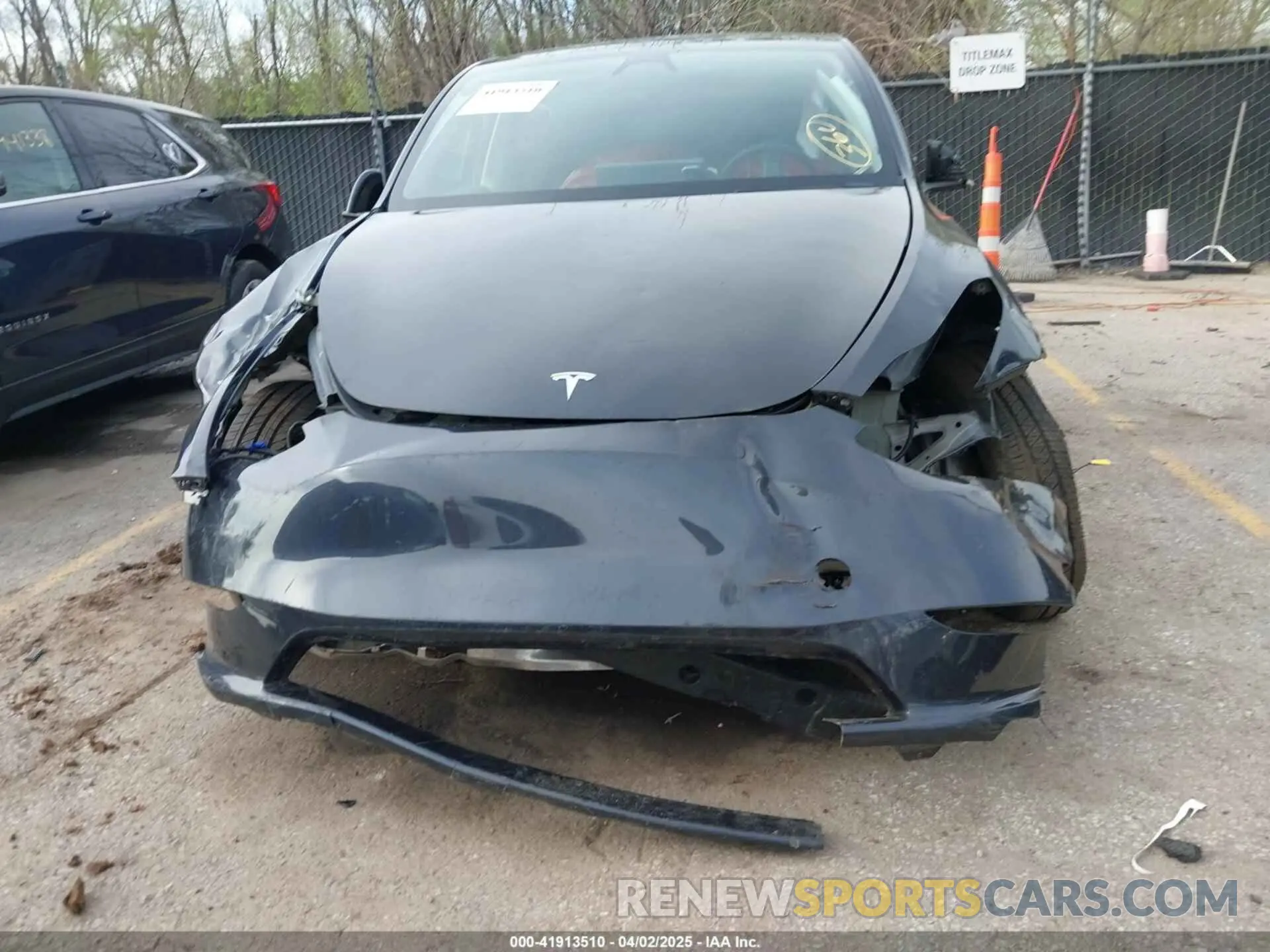 6 Фотография поврежденного автомобиля 7SAYGDEE7SF287094 TESLA MODEL Y 2025