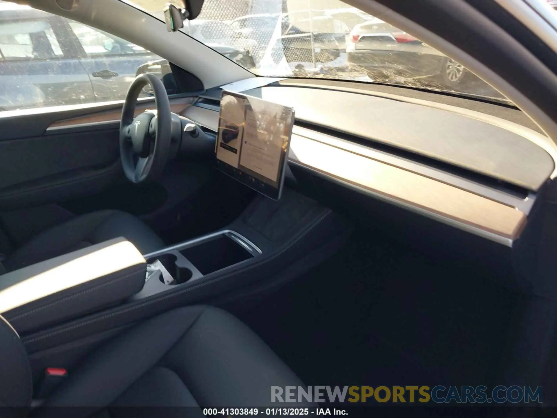 5 Фотография поврежденного автомобиля 7SAYGDEE8SA336591 TESLA MODEL Y 2025