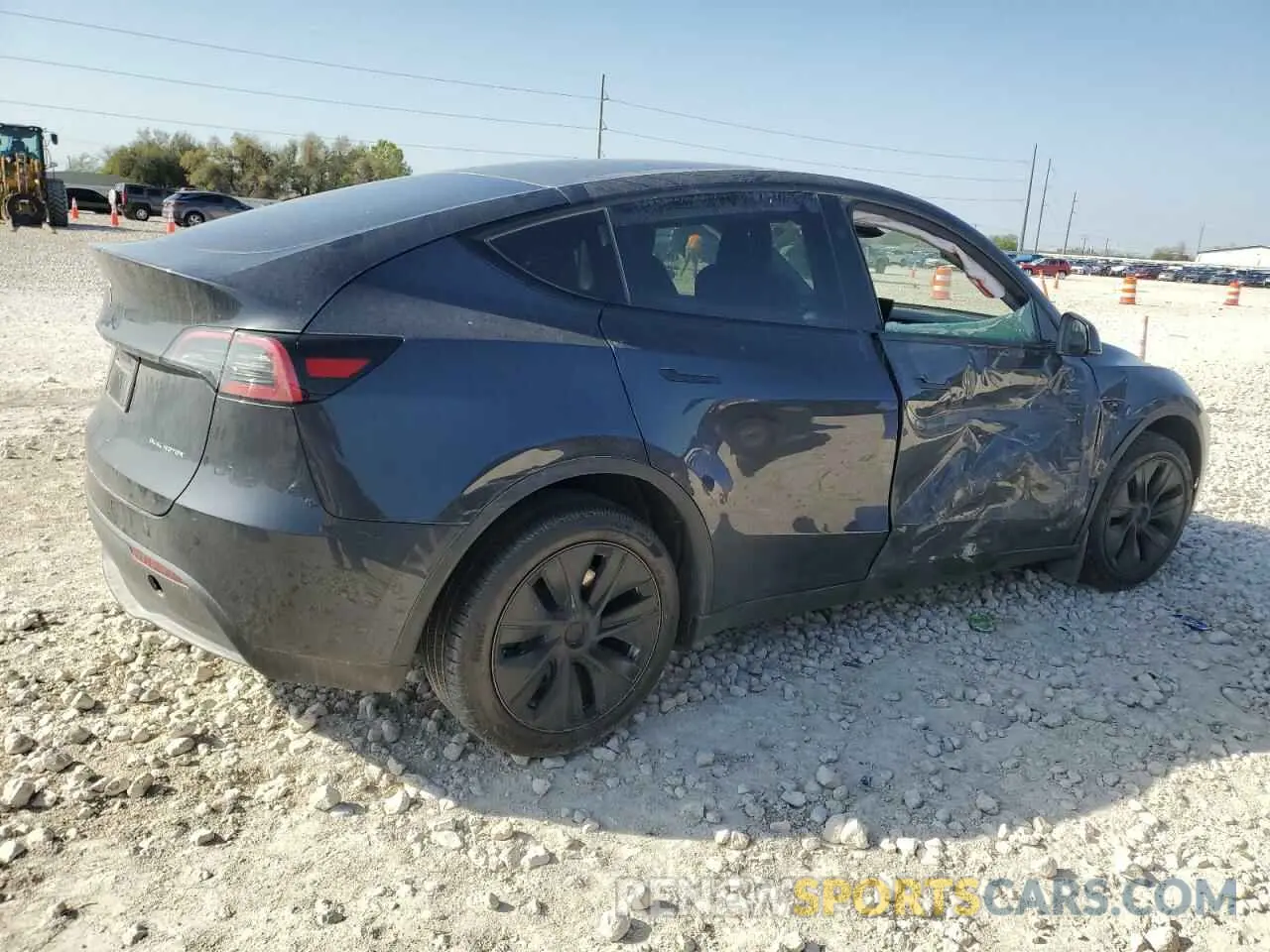 3 Photograph of a damaged car 7SAYGDEE8SA338745 TESLA MODEL Y 2025