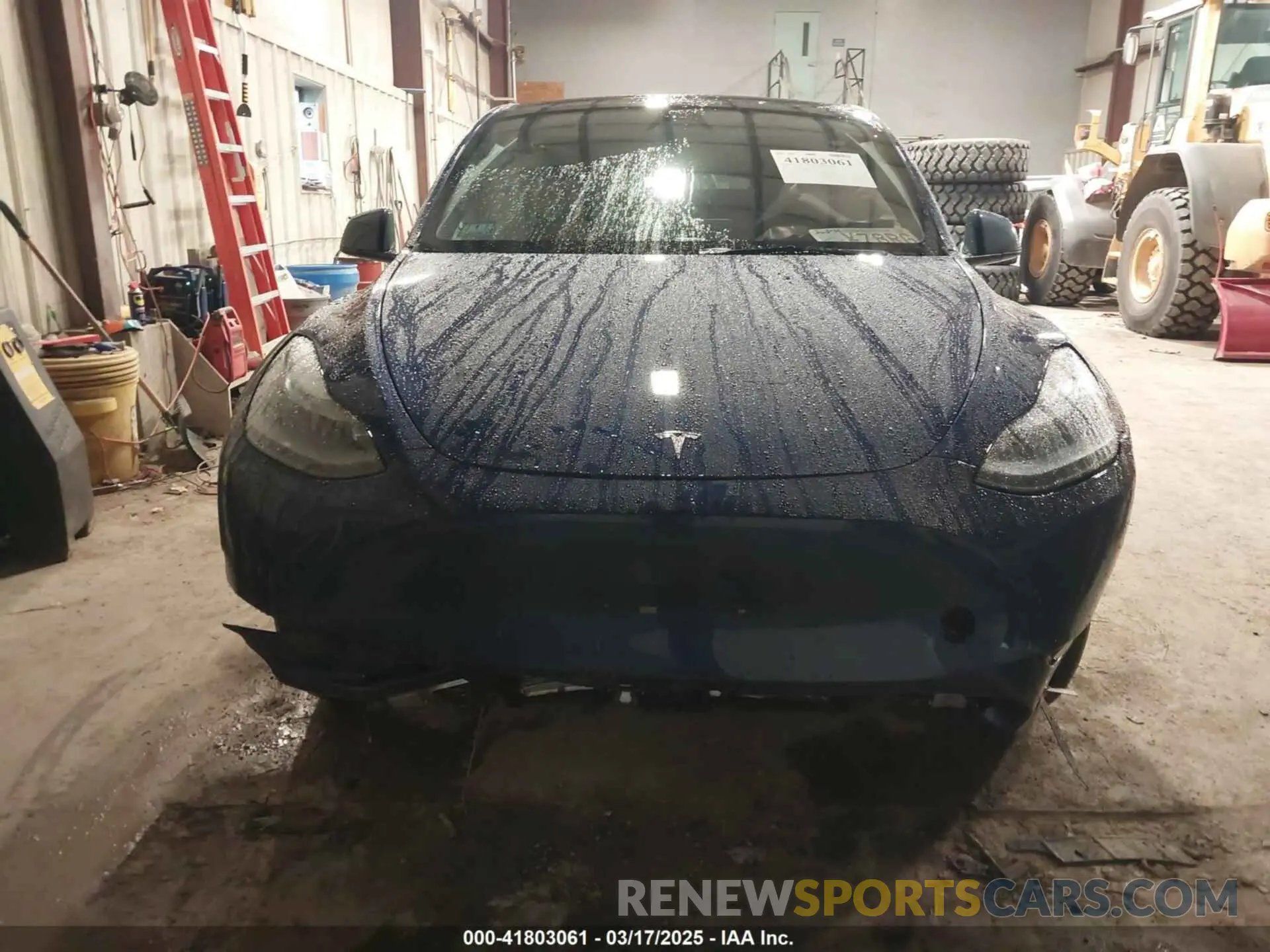11 Фотография поврежденного автомобиля 7SAYGDEE8SA359773 TESLA MODEL Y 2025