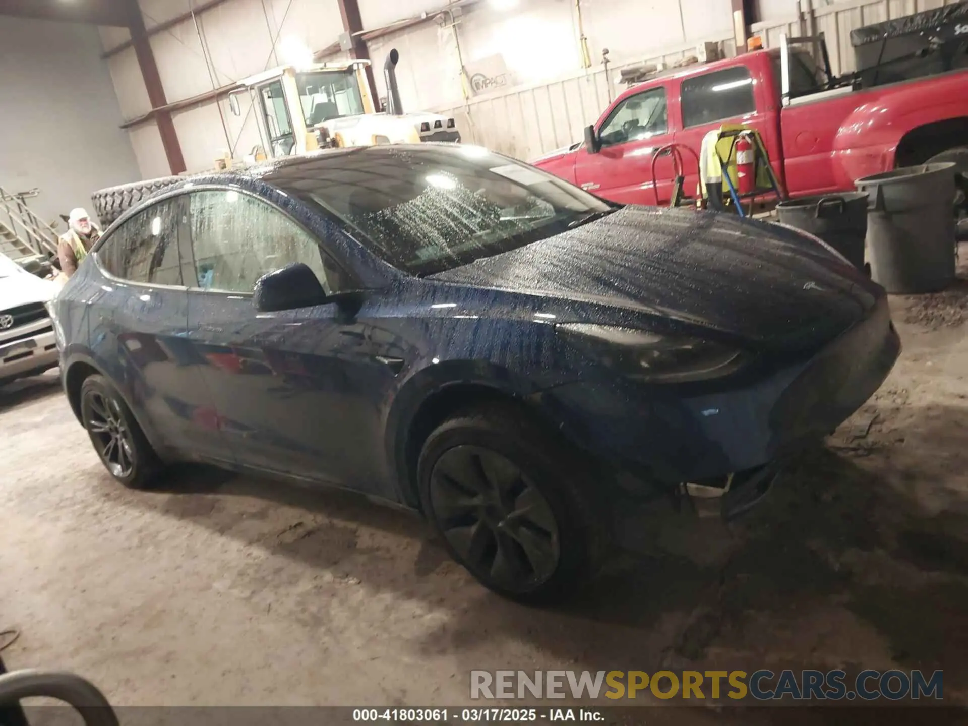 12 Фотография поврежденного автомобиля 7SAYGDEE8SA359773 TESLA MODEL Y 2025