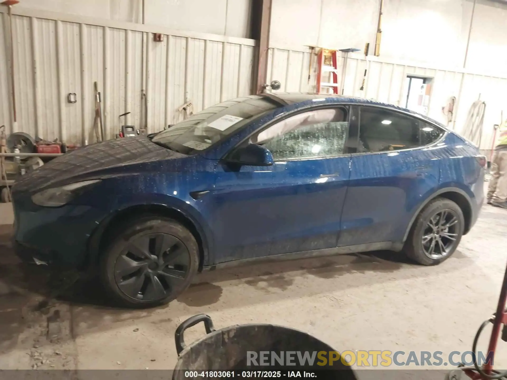 13 Фотография поврежденного автомобиля 7SAYGDEE8SA359773 TESLA MODEL Y 2025