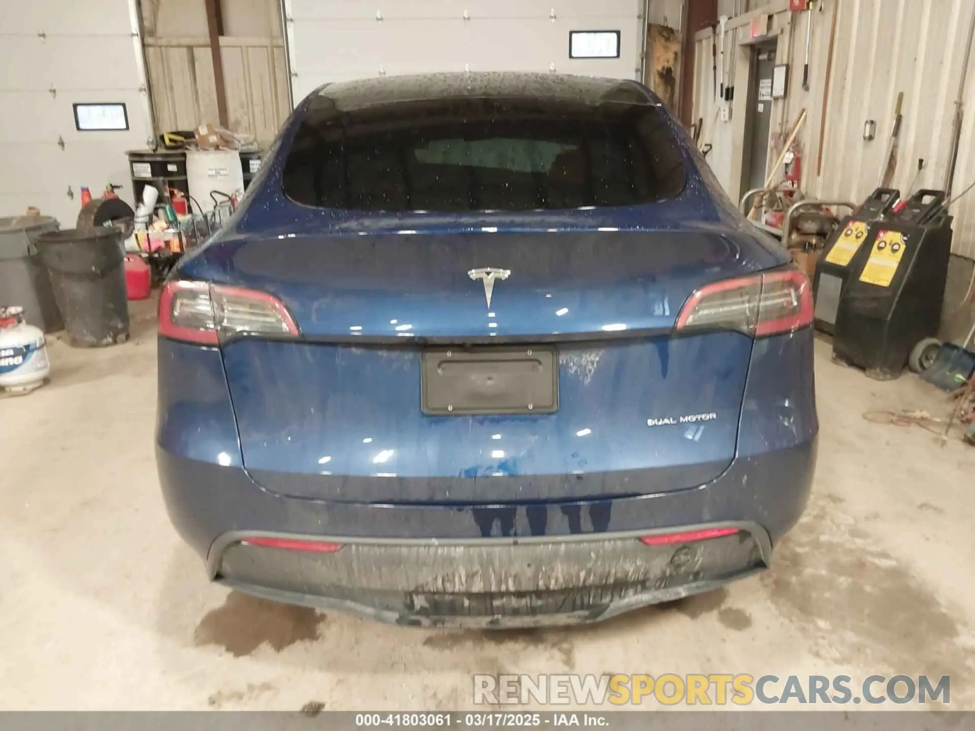 15 Фотография поврежденного автомобиля 7SAYGDEE8SA359773 TESLA MODEL Y 2025