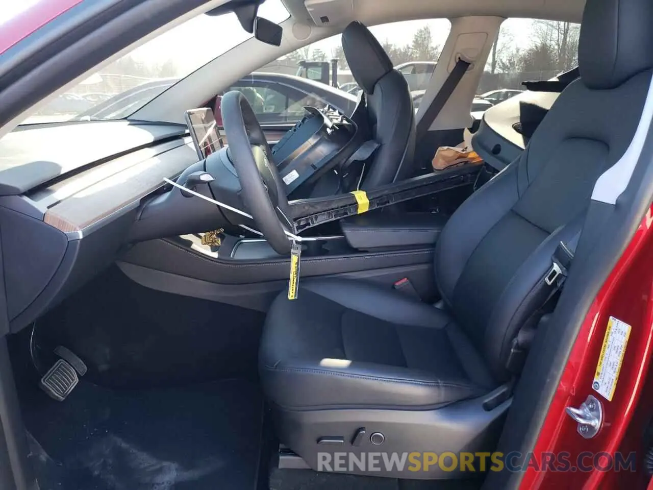7 Фотография поврежденного автомобиля 7SAYGDEE9SA339208 TESLA MODEL Y 2025