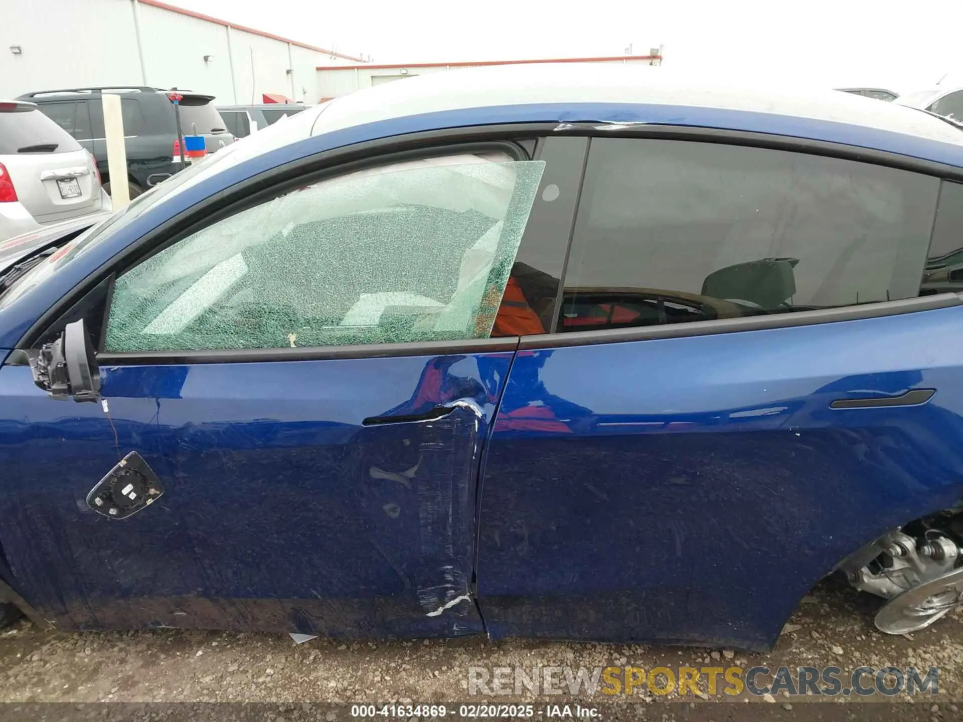 15 Фотография поврежденного автомобиля 7SAYGDEE9SA348975 TESLA MODEL Y 2025