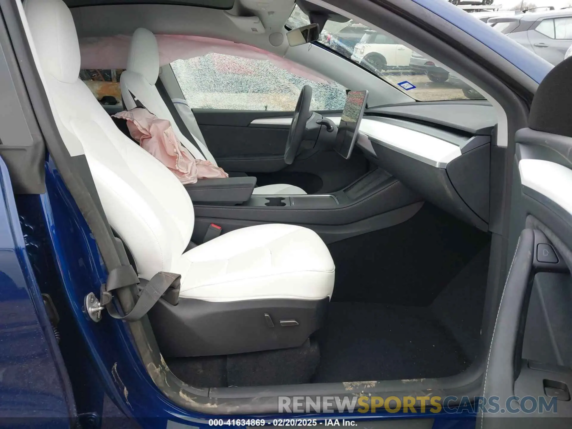 5 Фотография поврежденного автомобиля 7SAYGDEE9SA348975 TESLA MODEL Y 2025