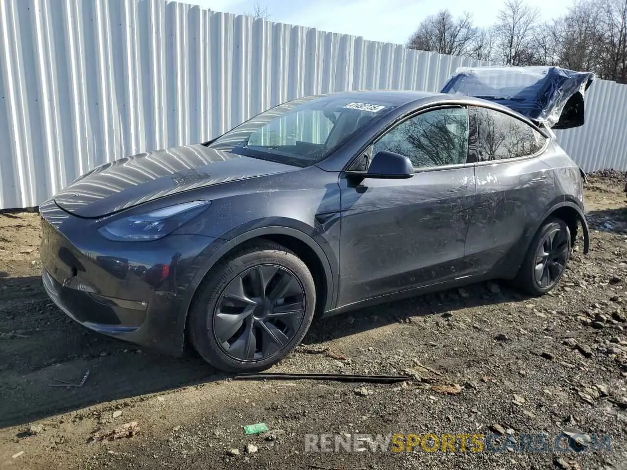 1 Фотография поврежденного автомобиля 7SAYGDEE9SF224241 TESLA MODEL Y 2025