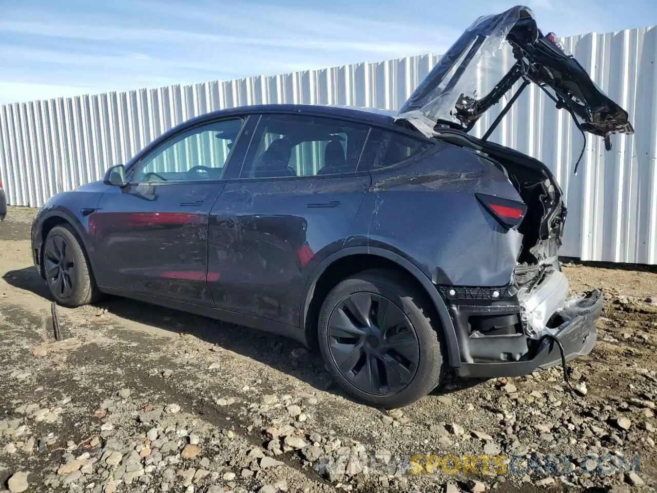 2 Фотография поврежденного автомобиля 7SAYGDEE9SF224241 TESLA MODEL Y 2025