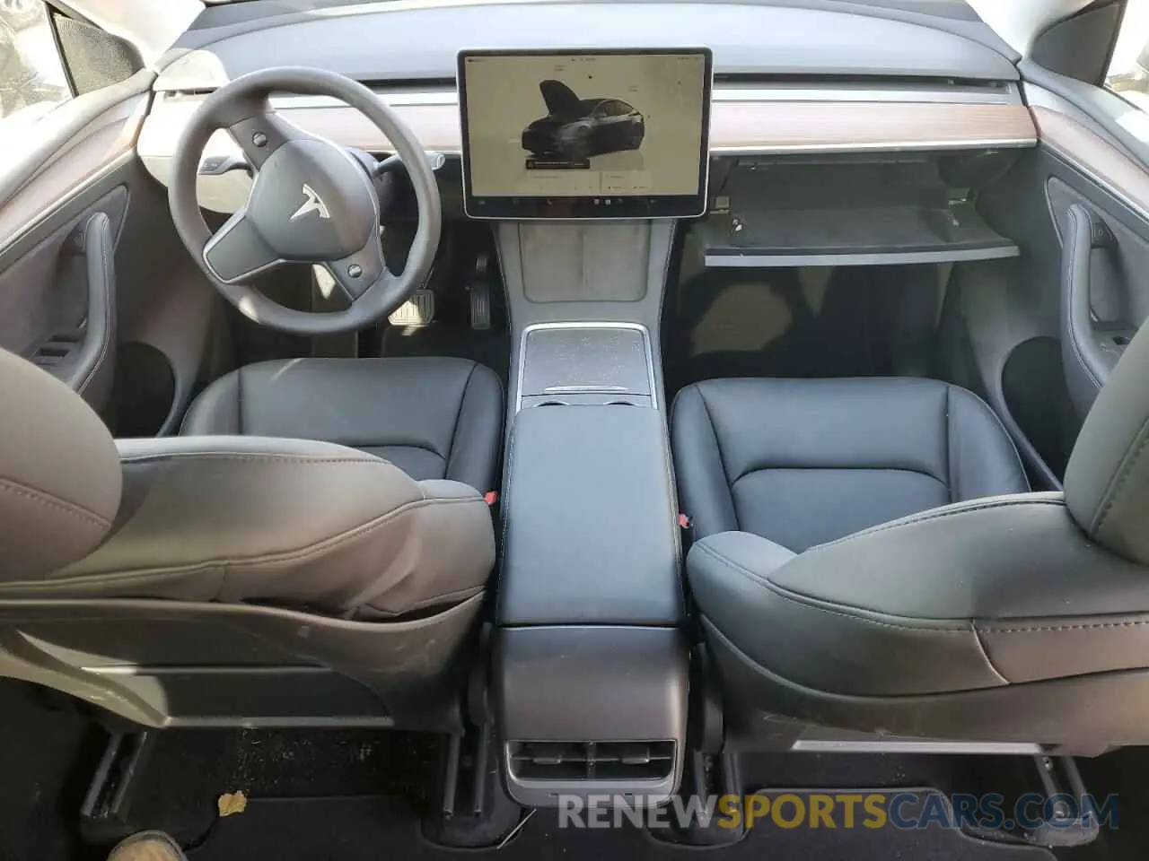 8 Фотография поврежденного автомобиля 7SAYGDEE9SF224241 TESLA MODEL Y 2025