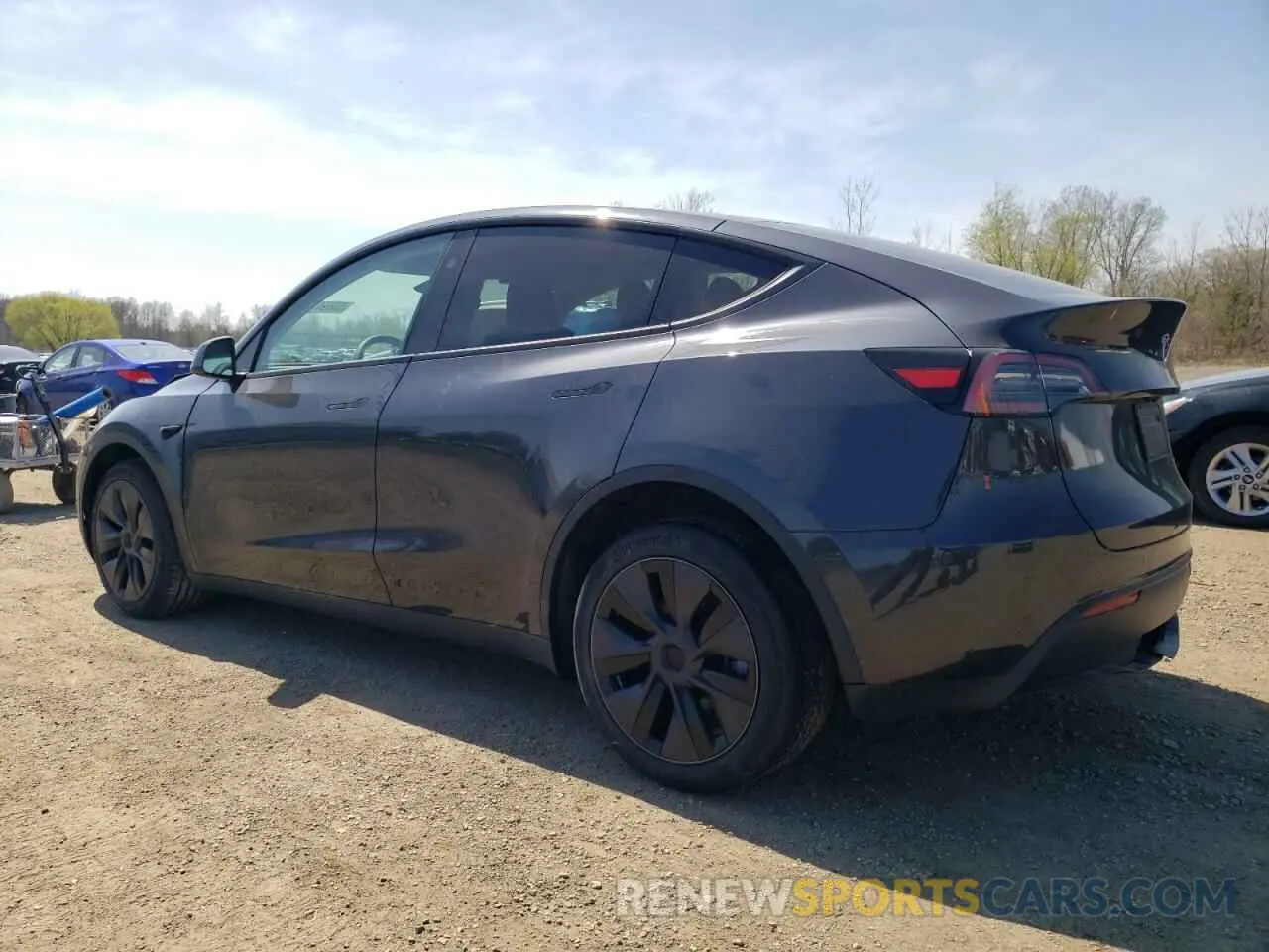 2 Фотография поврежденного автомобиля 7SAYGDEEXSF221865 TESLA MODEL Y 2025