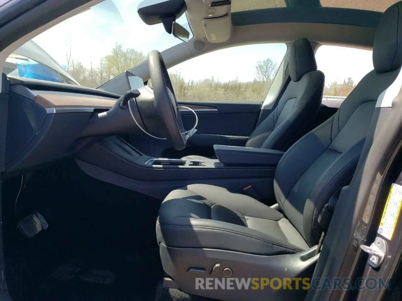 7 Фотография поврежденного автомобиля 7SAYGDEEXSF221865 TESLA MODEL Y 2025