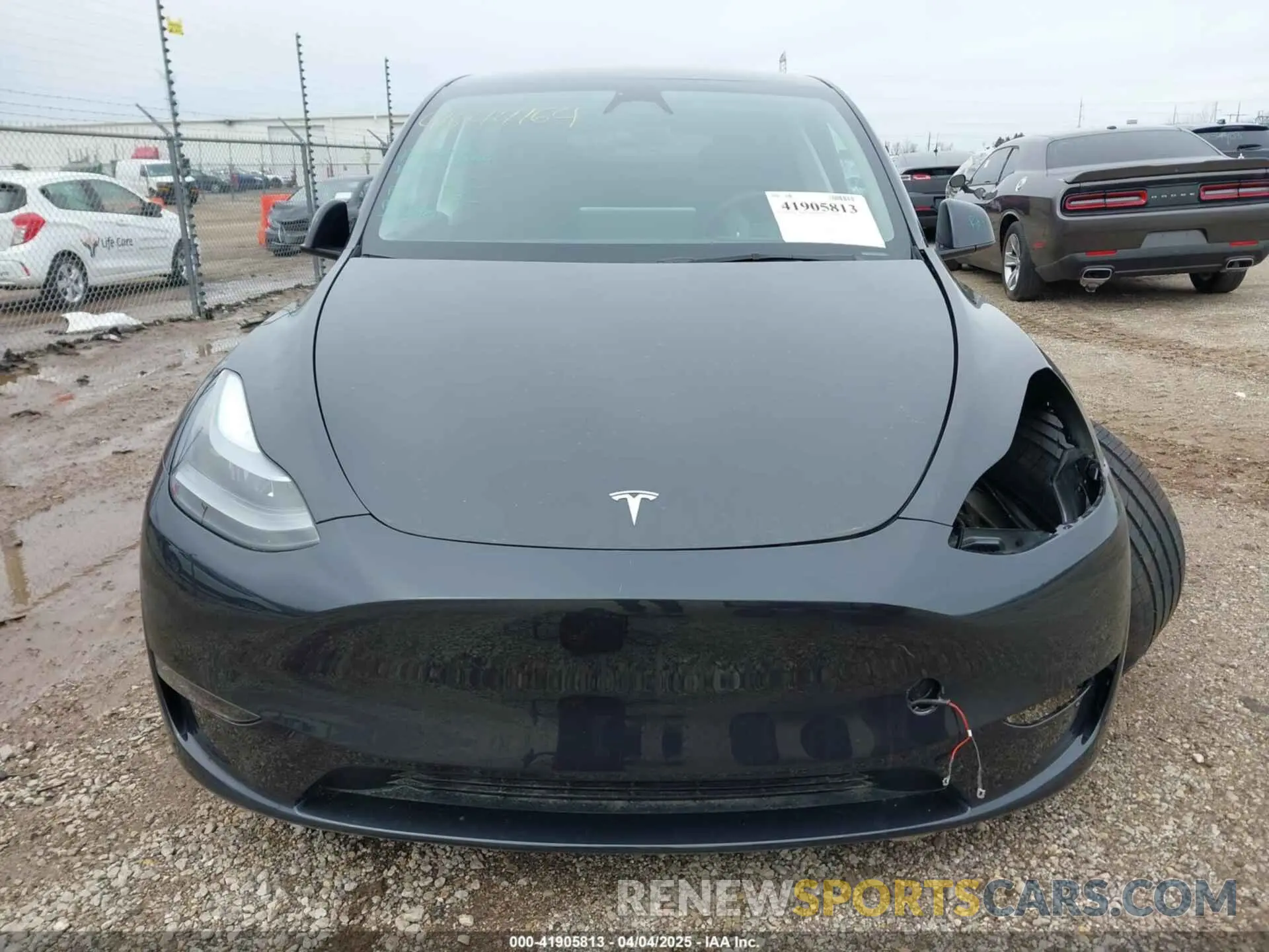 13 Photograph of a damaged car 7SAYGDEEXSF266143 TESLA MODEL Y 2025