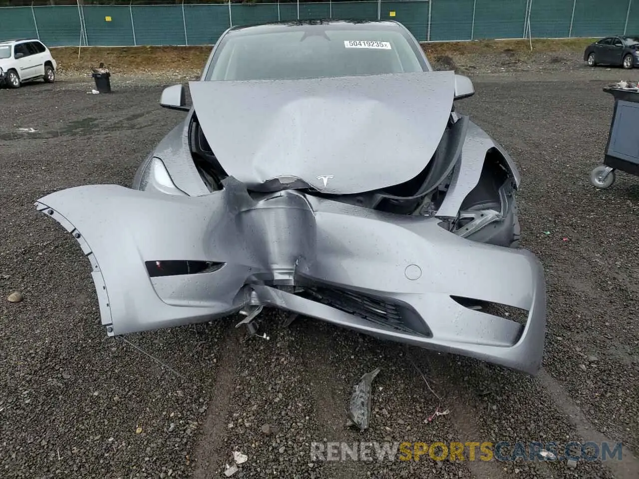 12 Фотография поврежденного автомобиля 7SAYGDEF2SF232223 TESLA MODEL Y 2025