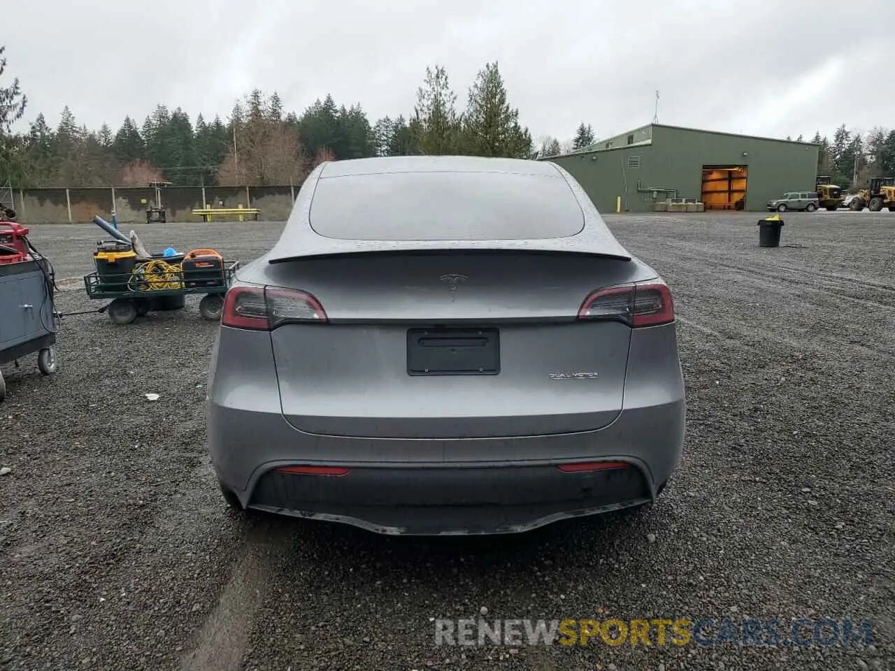 6 Фотография поврежденного автомобиля 7SAYGDEF2SF232223 TESLA MODEL Y 2025