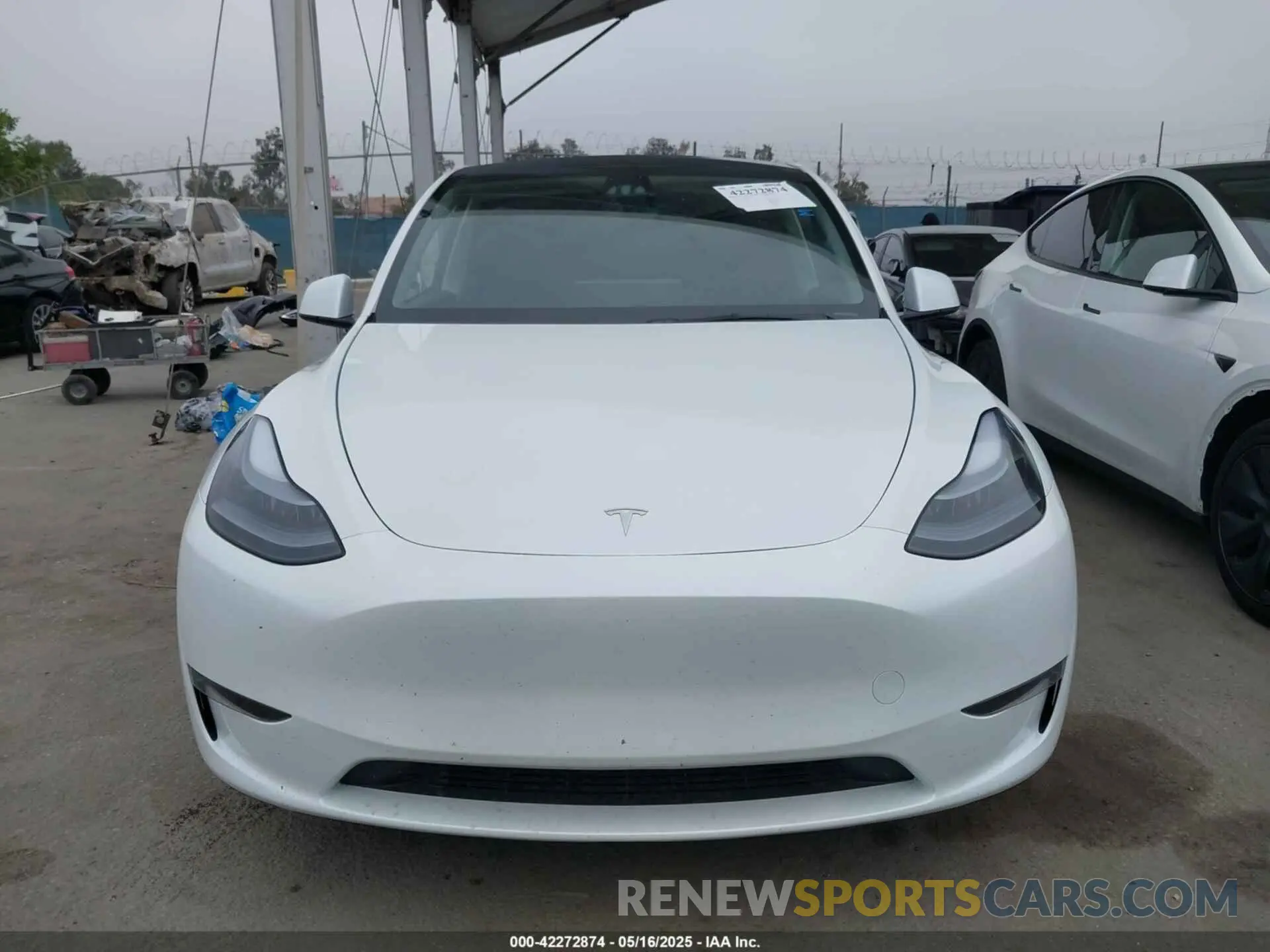 12 Photograph of a damaged car 7SAYGDEF3SF245577 TESLA MODEL Y 2025