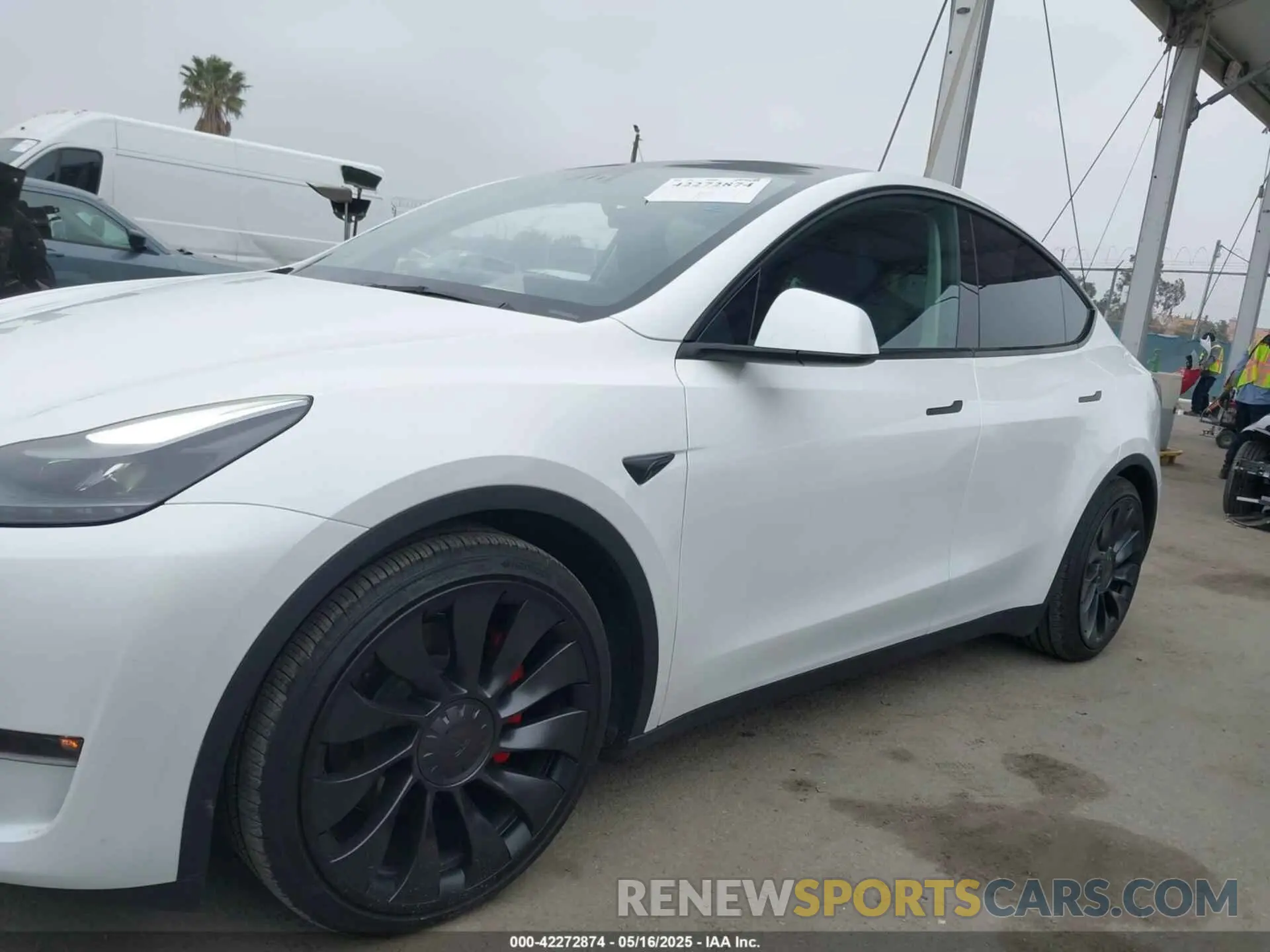 14 Photograph of a damaged car 7SAYGDEF3SF245577 TESLA MODEL Y 2025