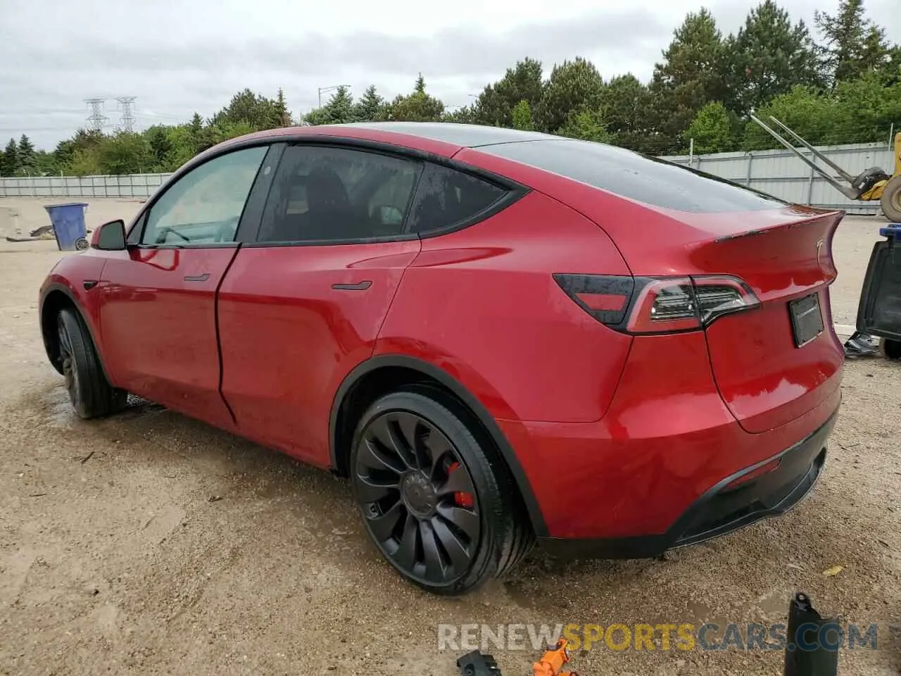 2 Фотография поврежденного автомобиля 7SAYGDEF6SF310891 TESLA MODEL Y 2025