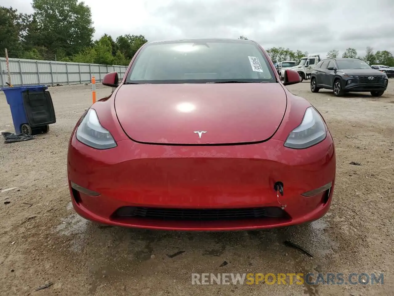 5 Фотография поврежденного автомобиля 7SAYGDEF6SF310891 TESLA MODEL Y 2025