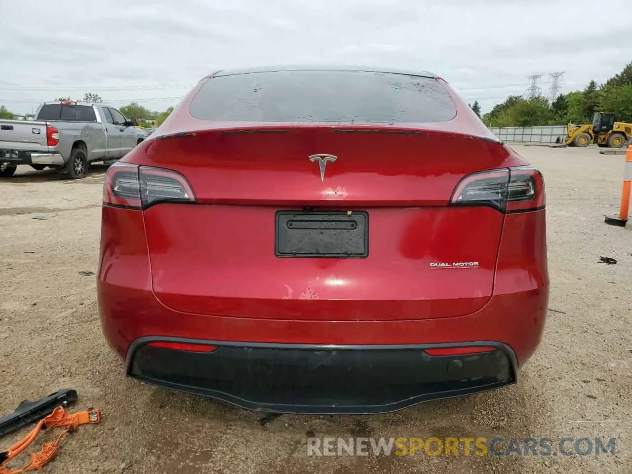 6 Фотография поврежденного автомобиля 7SAYGDEF6SF310891 TESLA MODEL Y 2025