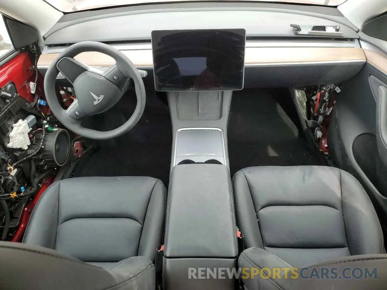 8 Фотография поврежденного автомобиля 7SAYGDEF6SF310891 TESLA MODEL Y 2025