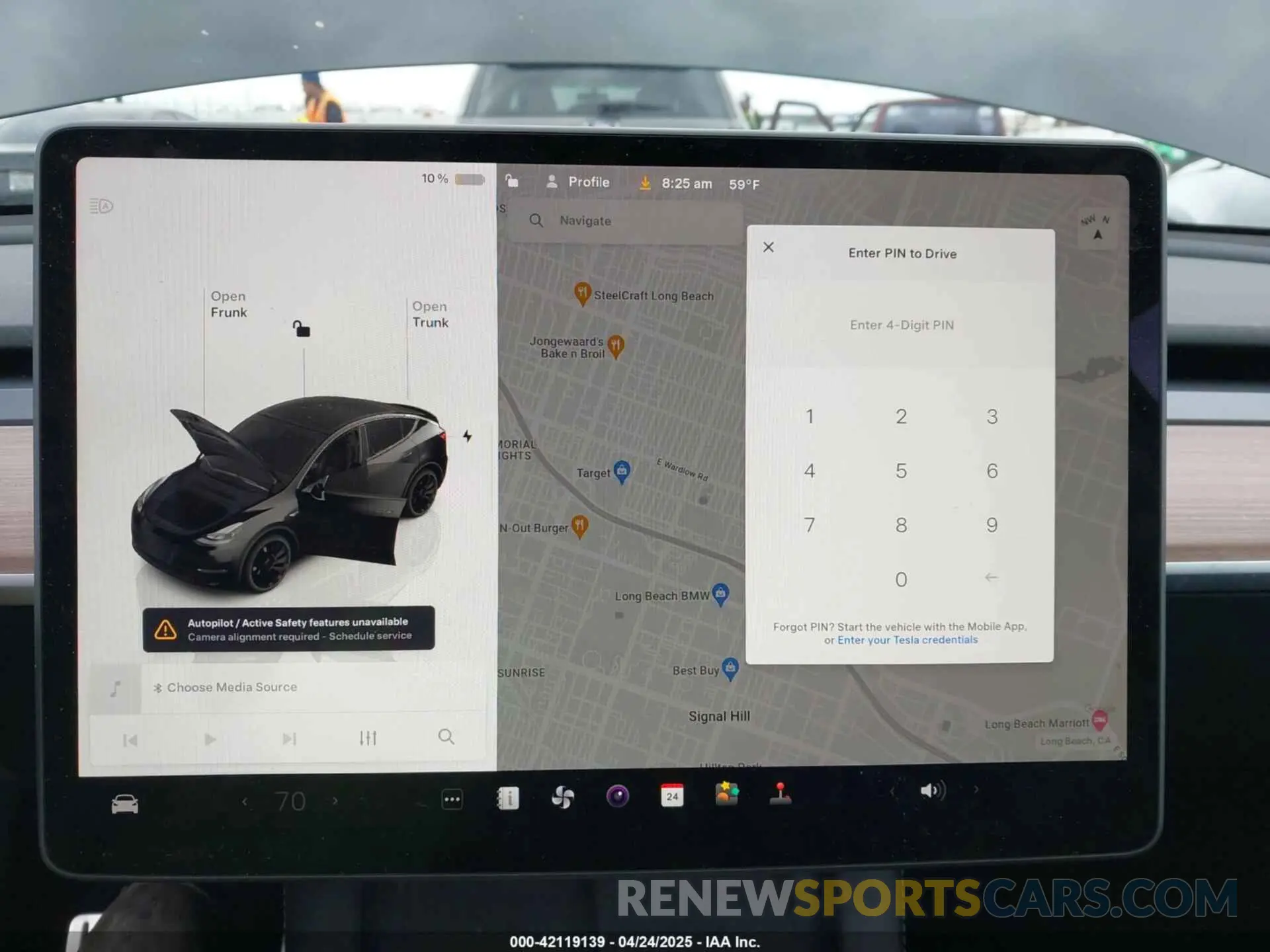 7 Photograph of a damaged car 7SAYGDEFXSF231966 TESLA MODEL Y 2025