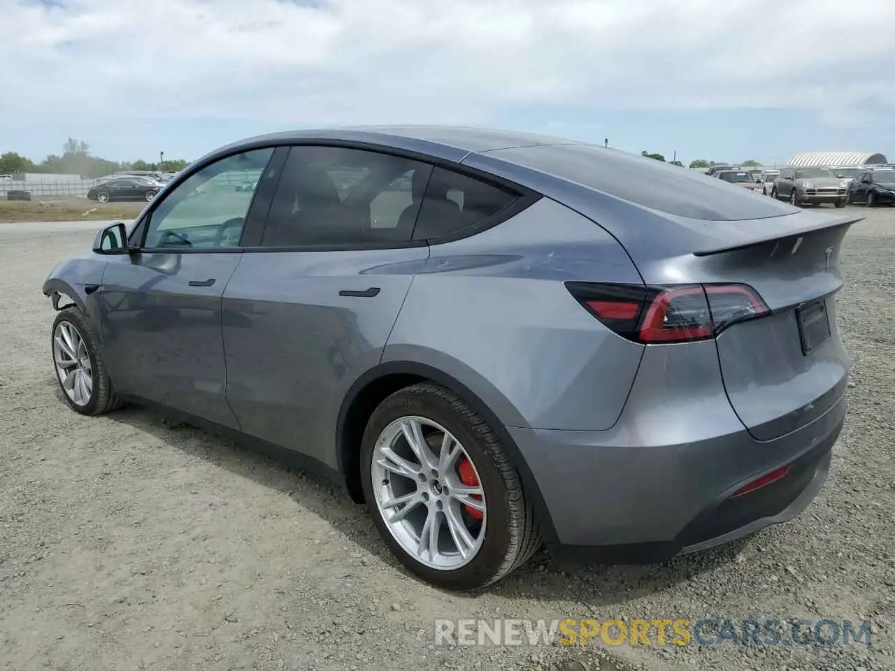 2 Photograph of a damaged car 7SAYGDEFXSF310070 TESLA MODEL Y 2025