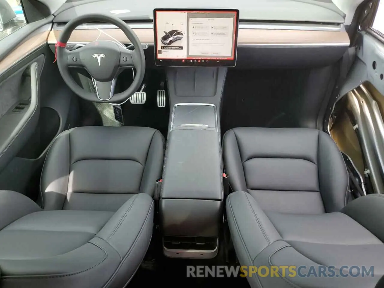 8 Photograph of a damaged car 7SAYGDEFXSF310070 TESLA MODEL Y 2025