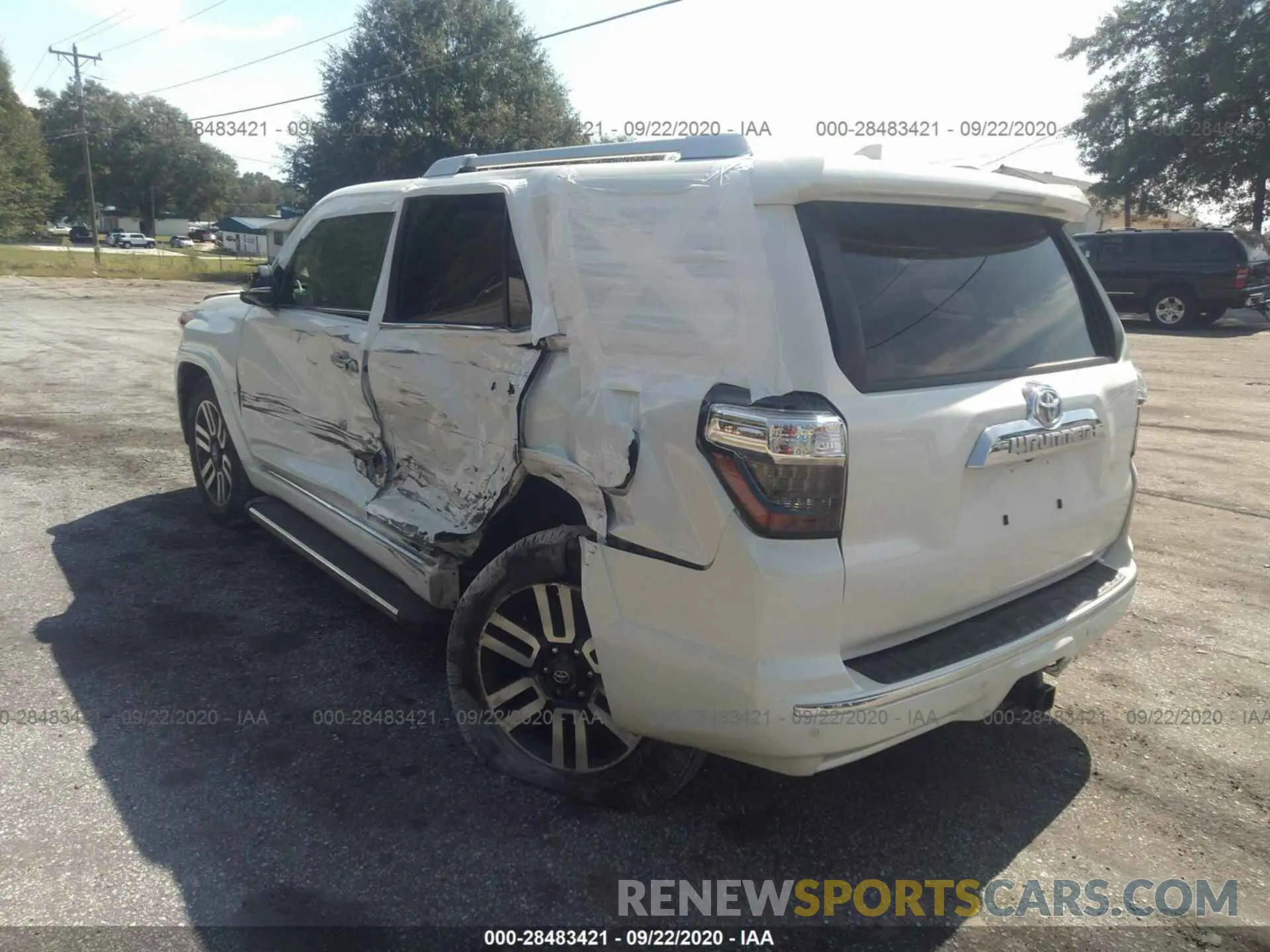 3 Photograph of a damaged car 77777777777777777 TOYOTA 4RNNR SR5 PREM/LT/NIT SHD 2020