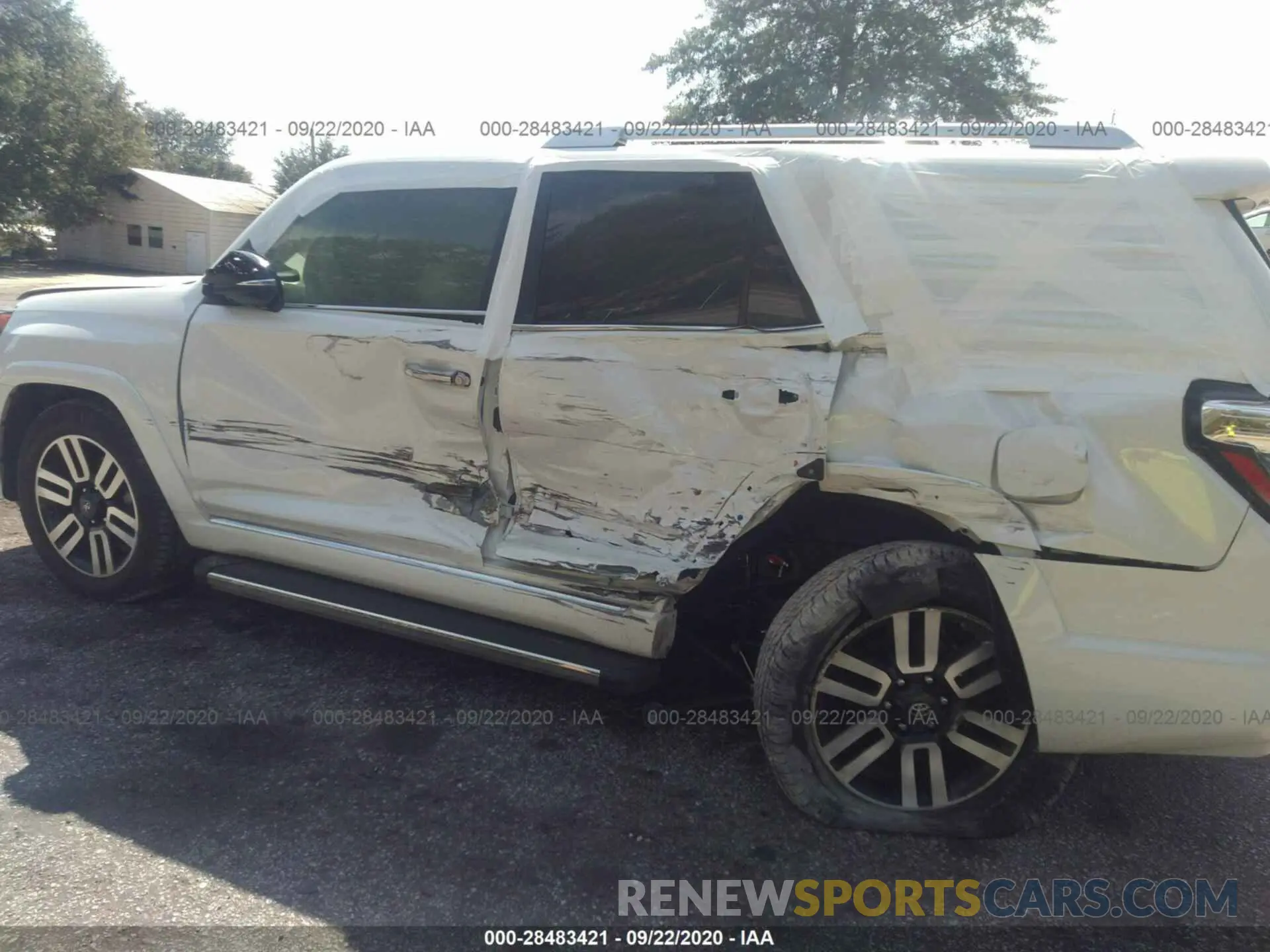 6 Photograph of a damaged car 77777777777777777 TOYOTA 4RNNR SR5 PREM/LT/NIT SHD 2020
