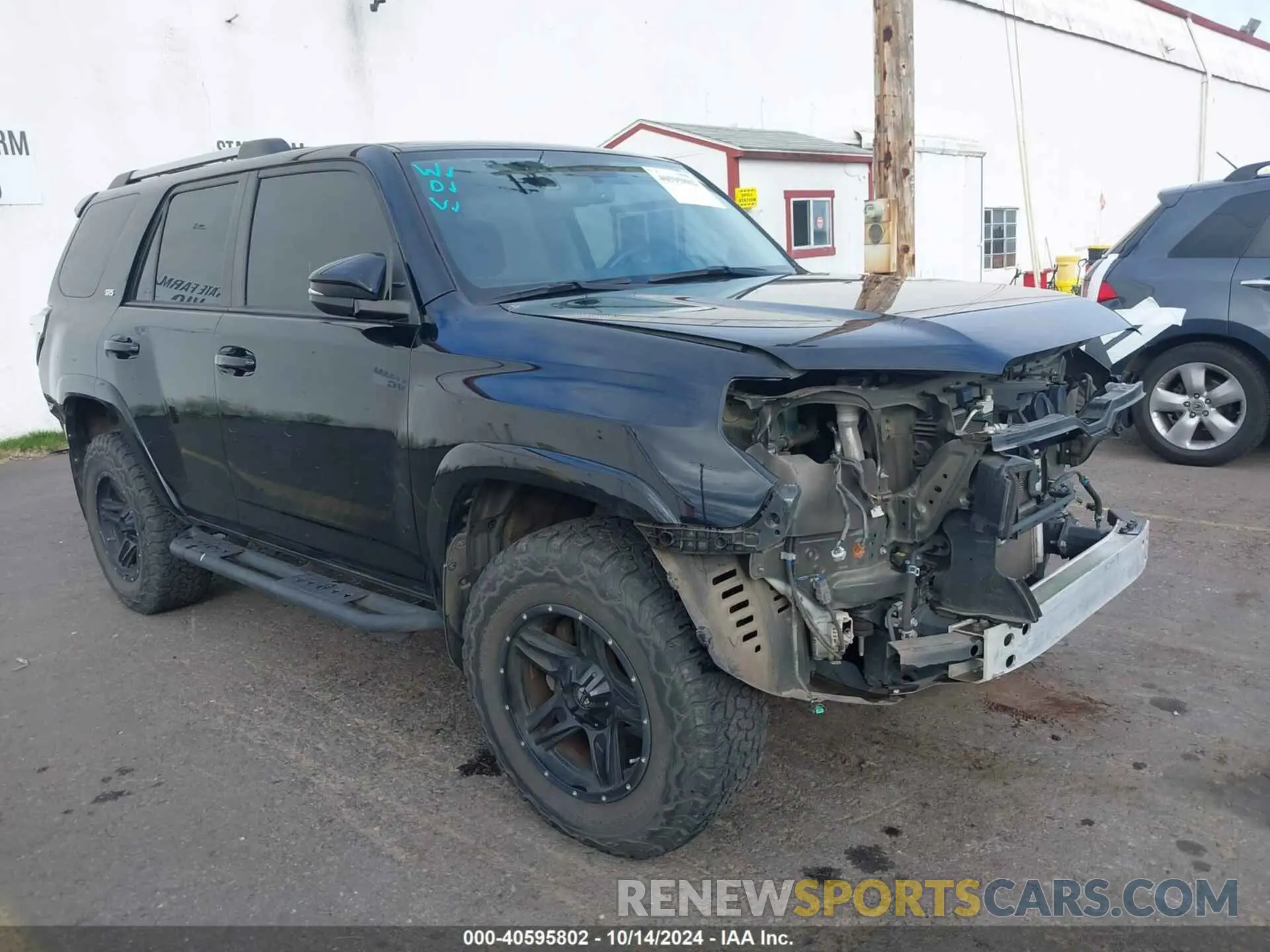 1 Photograph of a damaged car JTEBU5JR0K5647670 TOYOTA 4RUNNER 2019
