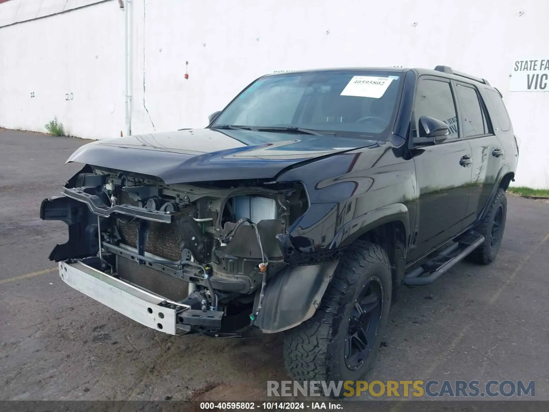 2 Photograph of a damaged car JTEBU5JR0K5647670 TOYOTA 4RUNNER 2019