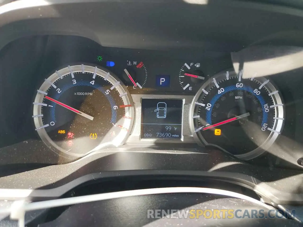 9 Photograph of a damaged car JTEBU5JR0K5684279 TOYOTA 4RUNNER 2019