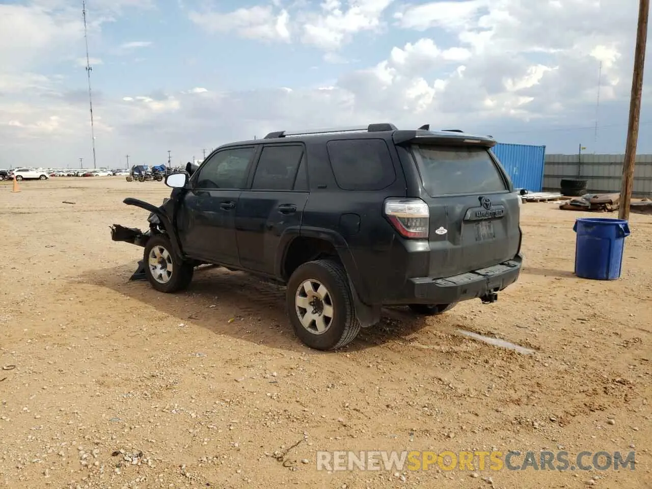 3 Фотография поврежденного автомобиля JTEBU5JR1K5665398 TOYOTA 4RUNNER 2019