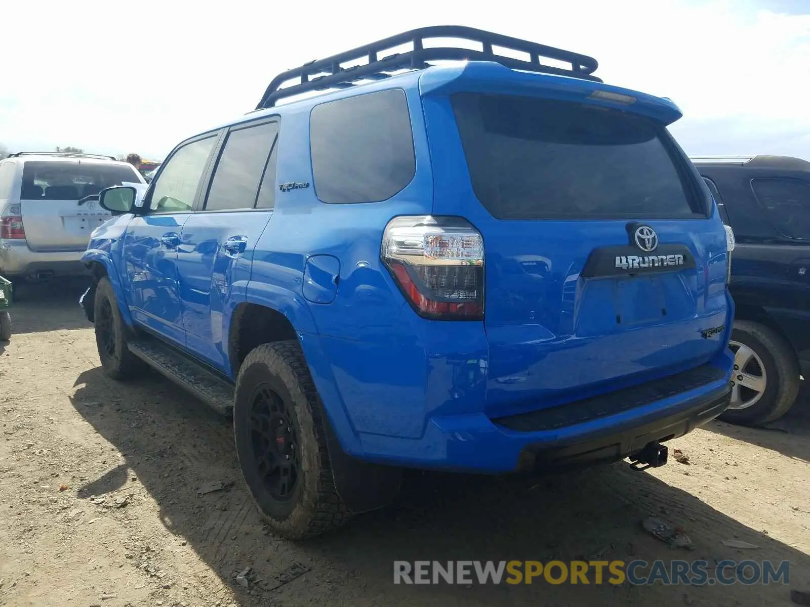 3 Фотография поврежденного автомобиля JTEBU5JR1K5672786 TOYOTA 4RUNNER 2019