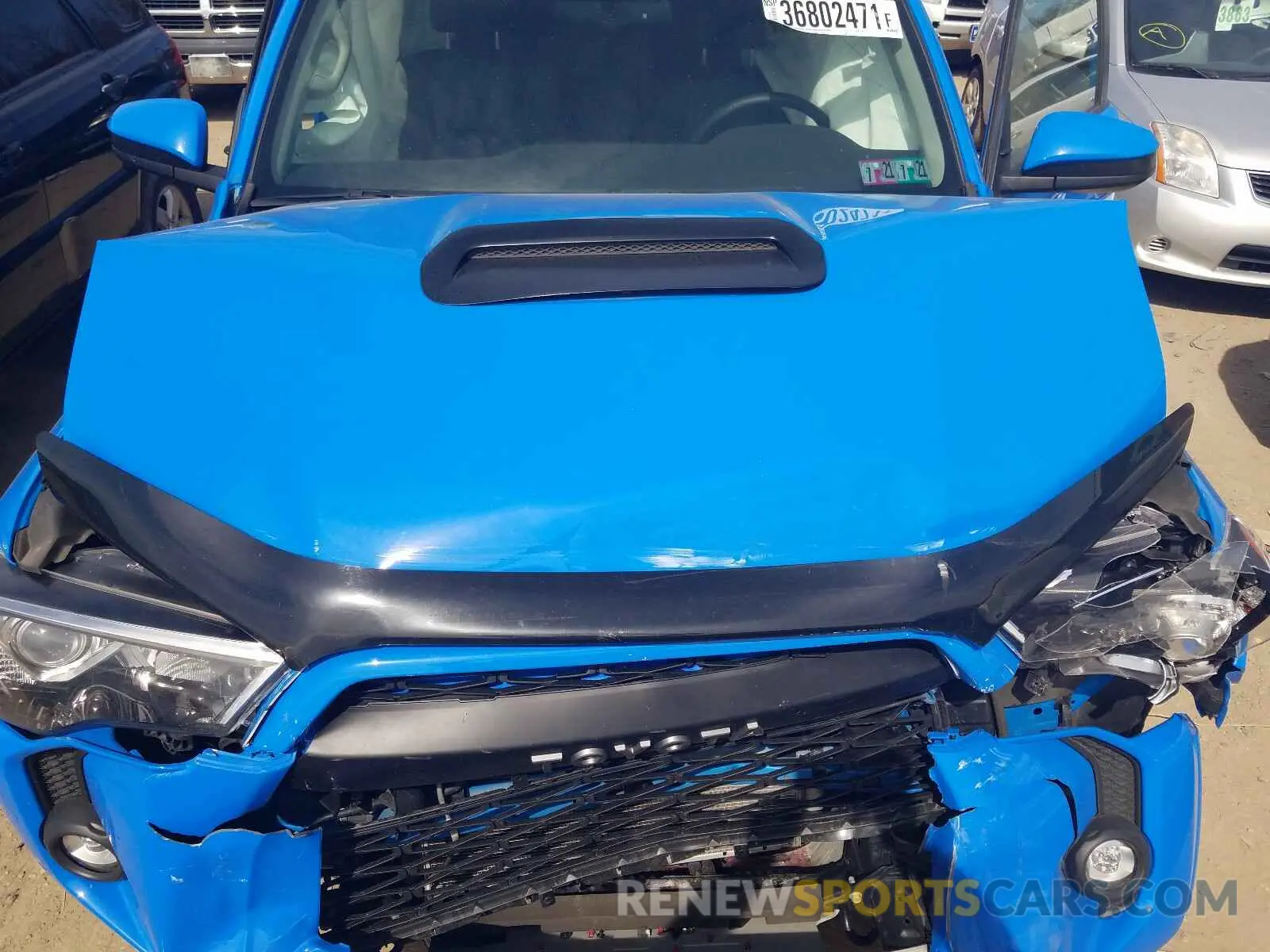7 Фотография поврежденного автомобиля JTEBU5JR1K5672786 TOYOTA 4RUNNER 2019