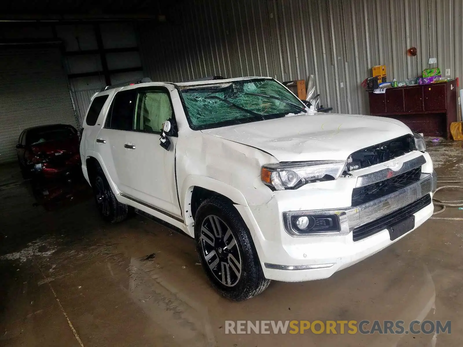 1 Photograph of a damaged car JTEBU5JR1K5687160 TOYOTA 4RUNNER 2019
