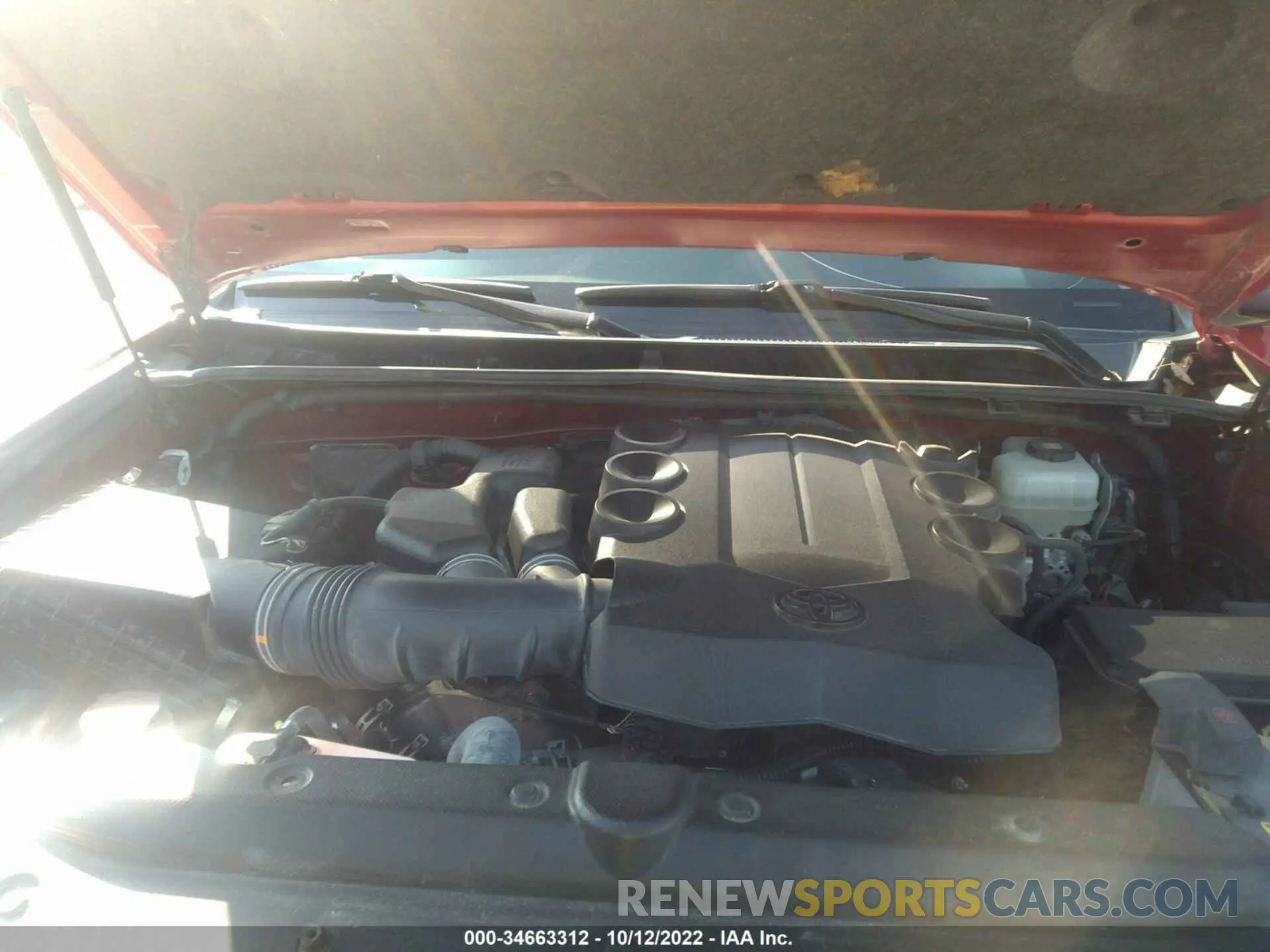 10 Photograph of a damaged car JTEBU5JR1K5693153 TOYOTA 4RUNNER 2019